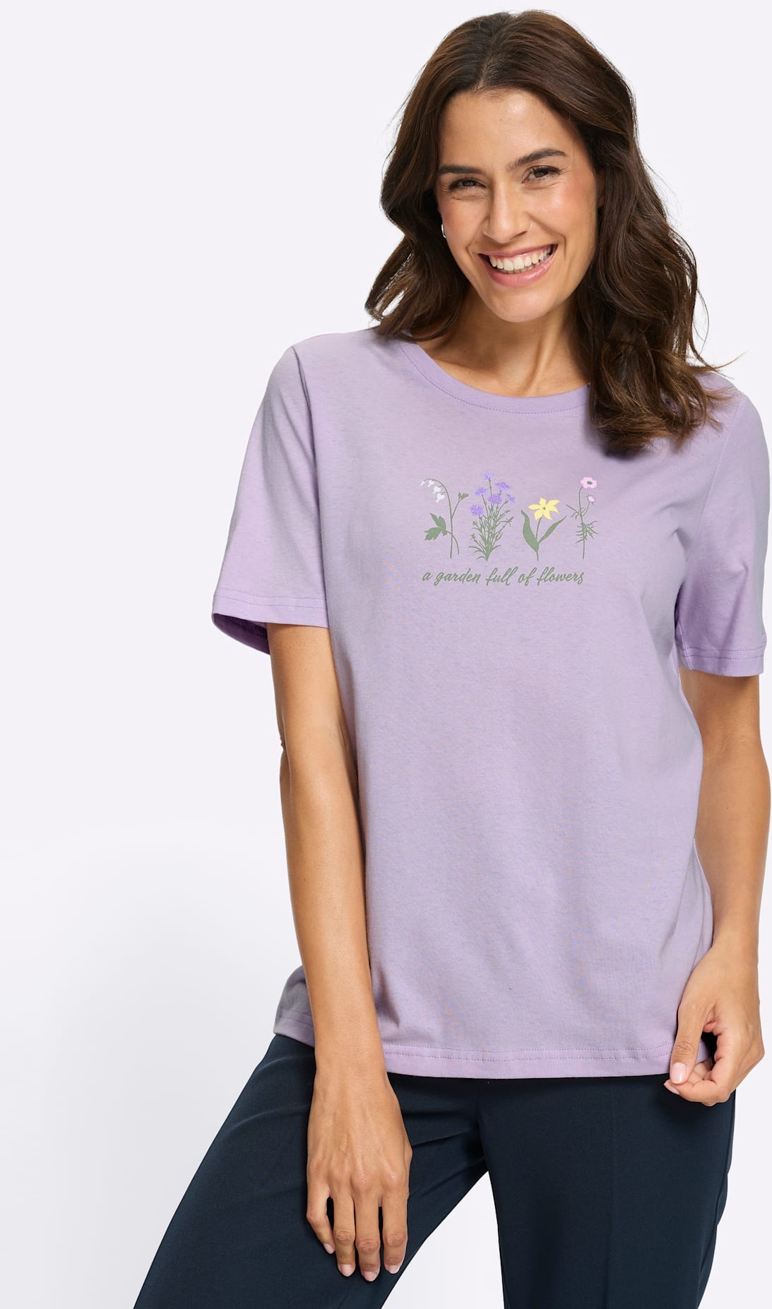 Inspirationen Rundhalsshirt "Rundhals-Shirt", 1 tlg. günstig online kaufen