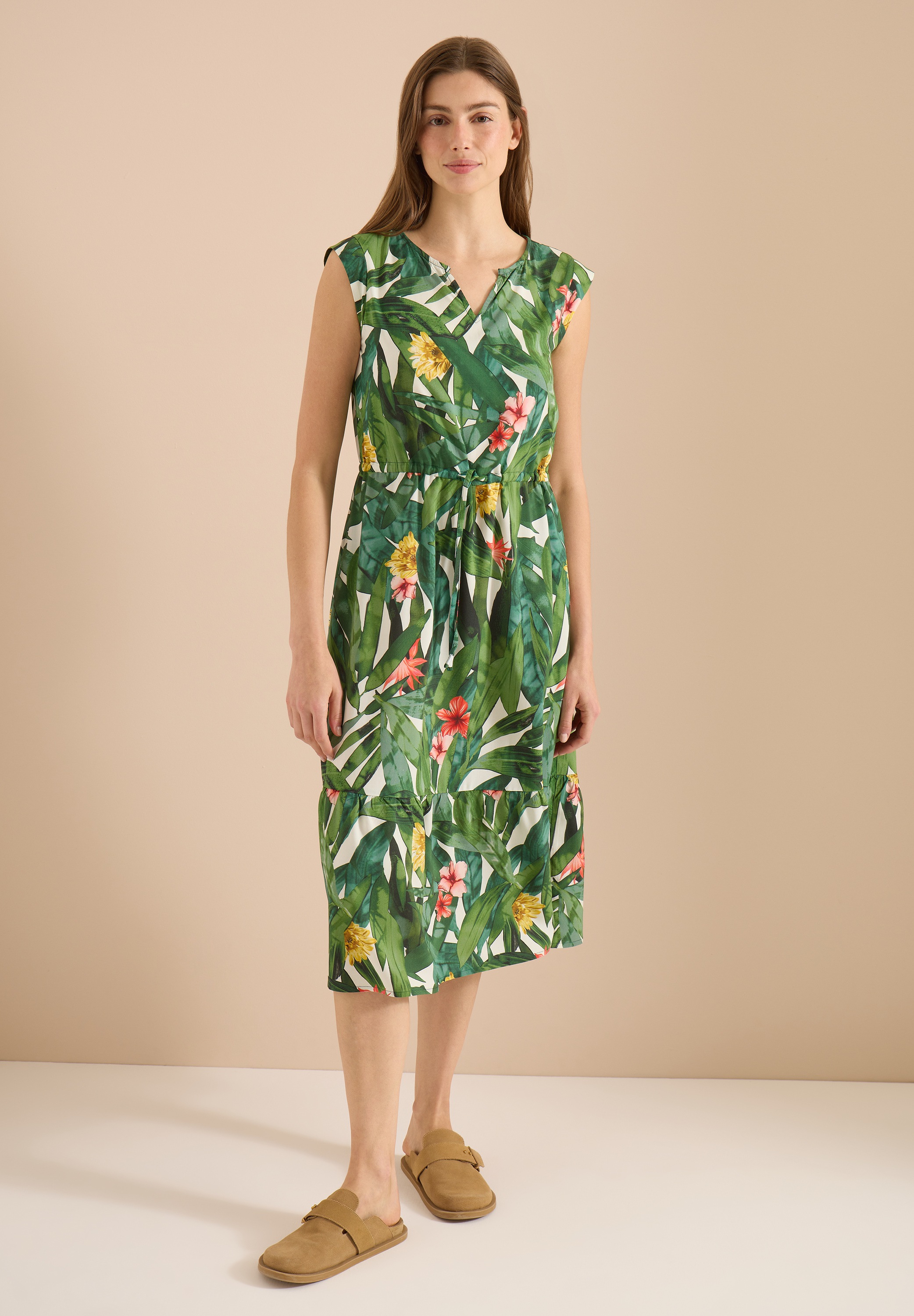 Cecil Sommerkleid Ohne Taschen mit allover Print