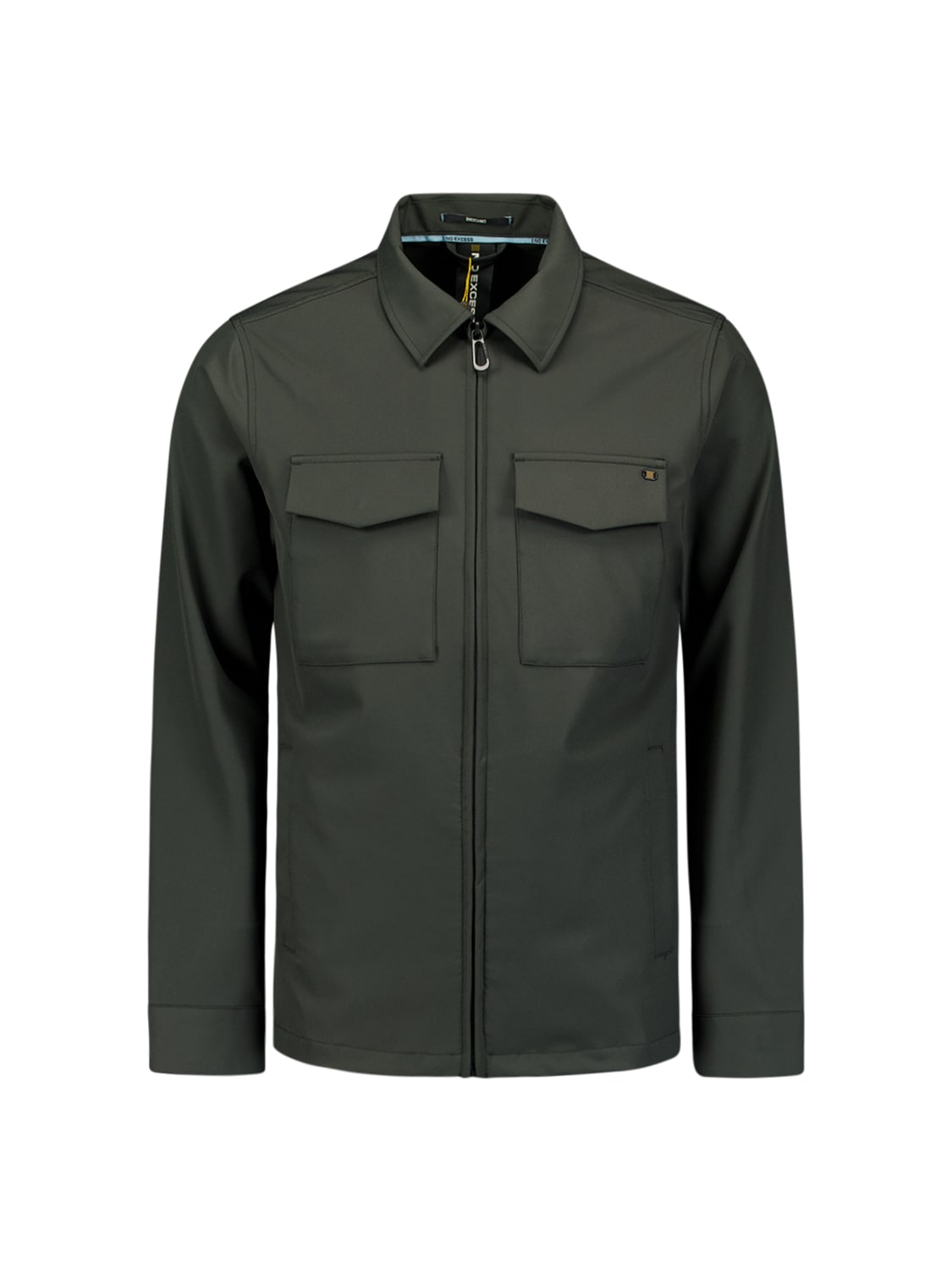 NO EXCESS Langarmhemd »No Excess Sedoc-Reise-Overshirt«