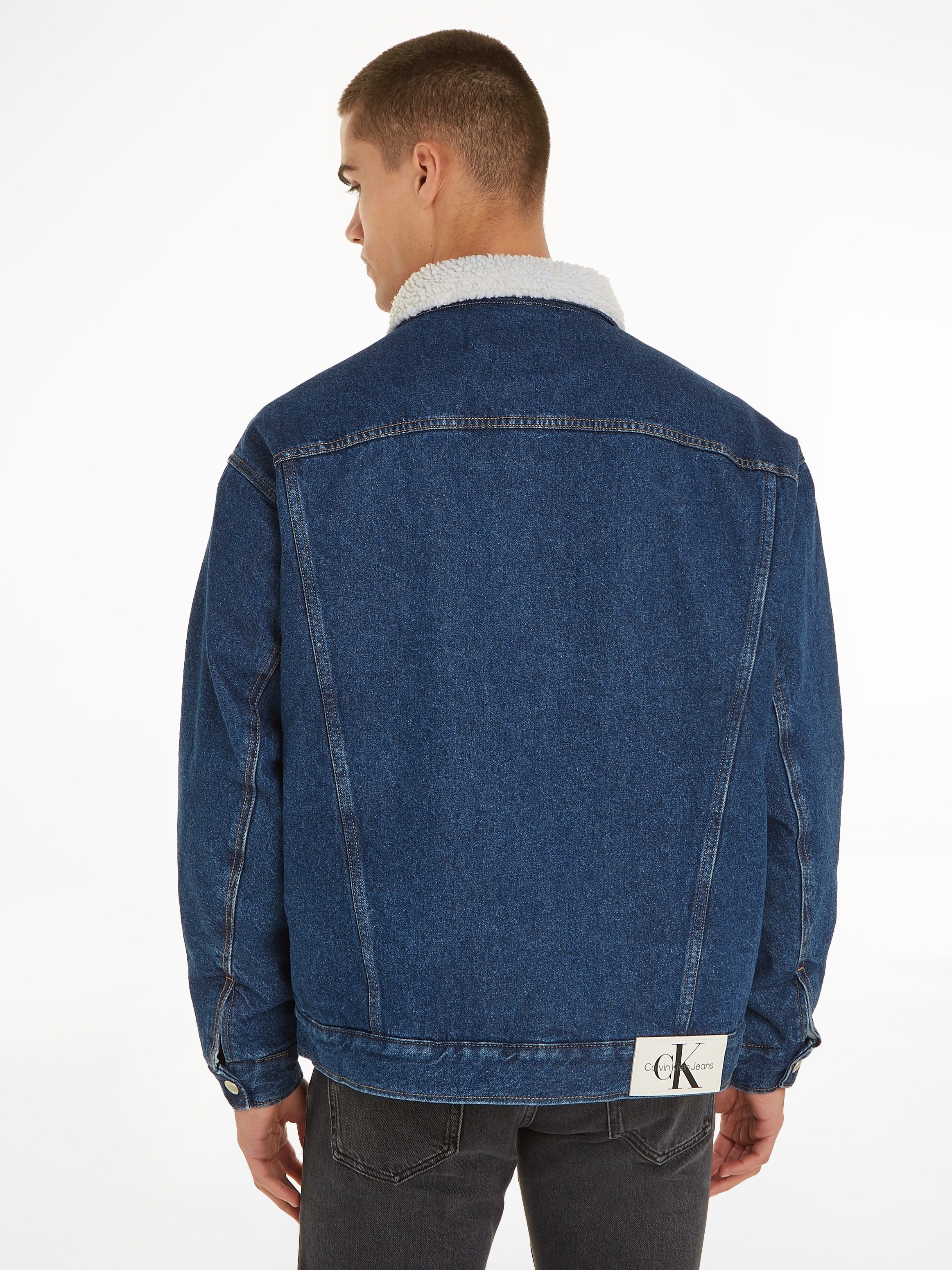 Calvin Klein Jeans Jeansjacke »REGULAR 90'S SHERPA JACKET«