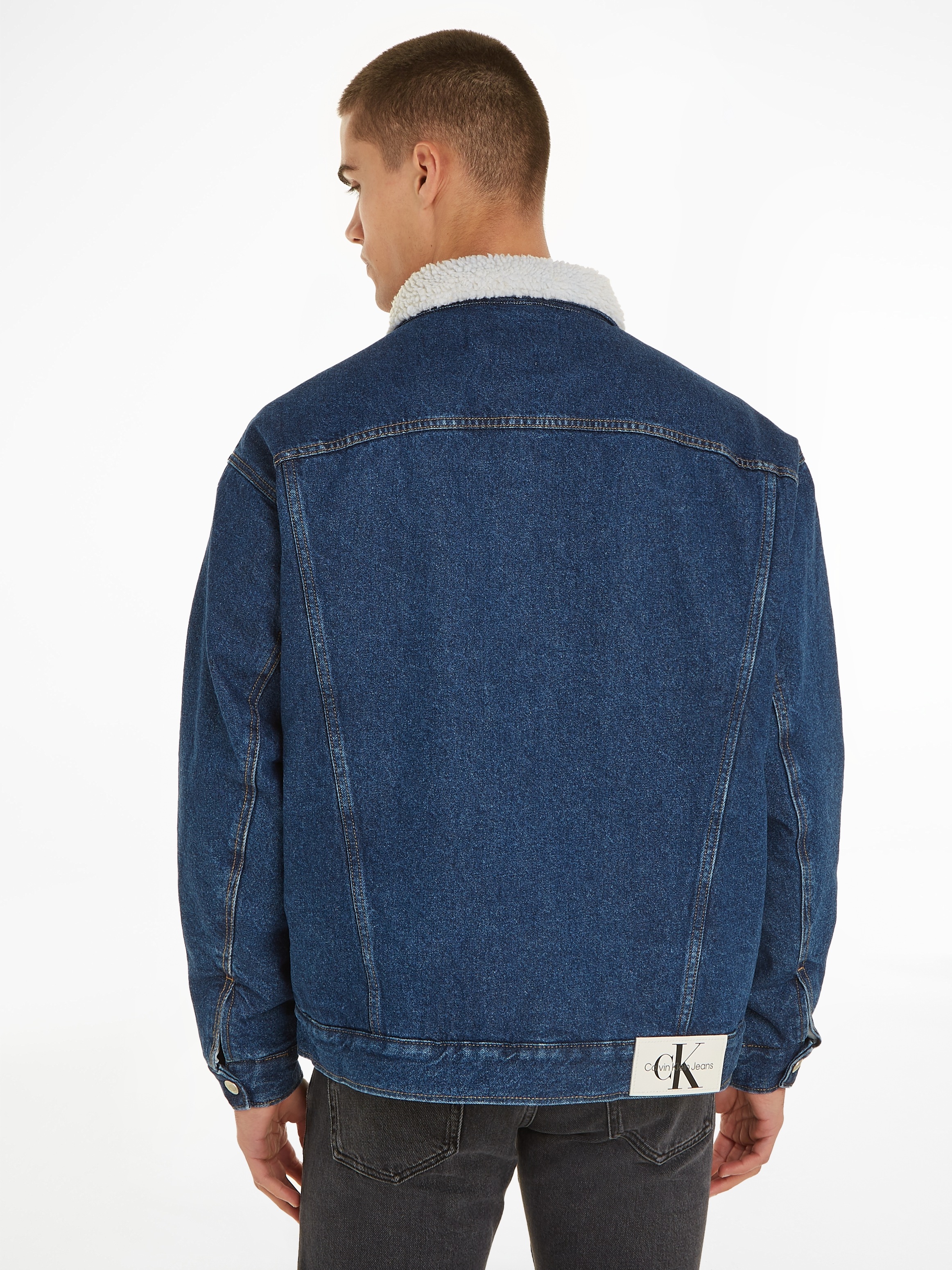 Calvin Klein Jeans Jeansjacke "REGULAR 90S SHERPA JACKET" günstig online kaufen