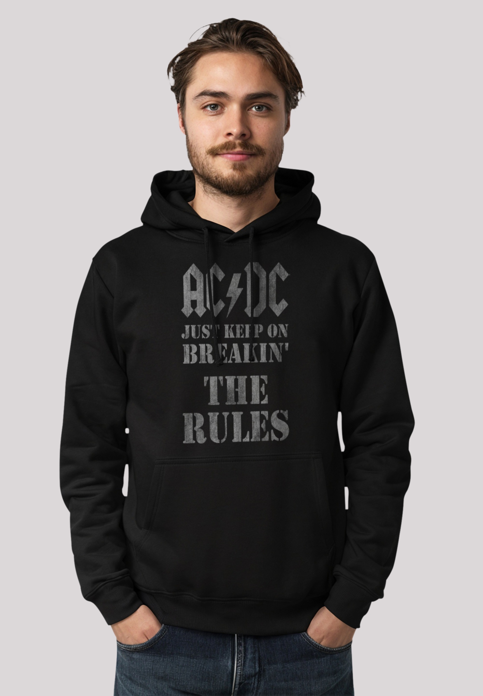 F4NT4STIC Megztinis su gobtuvu »AC/DC Just Keep ...