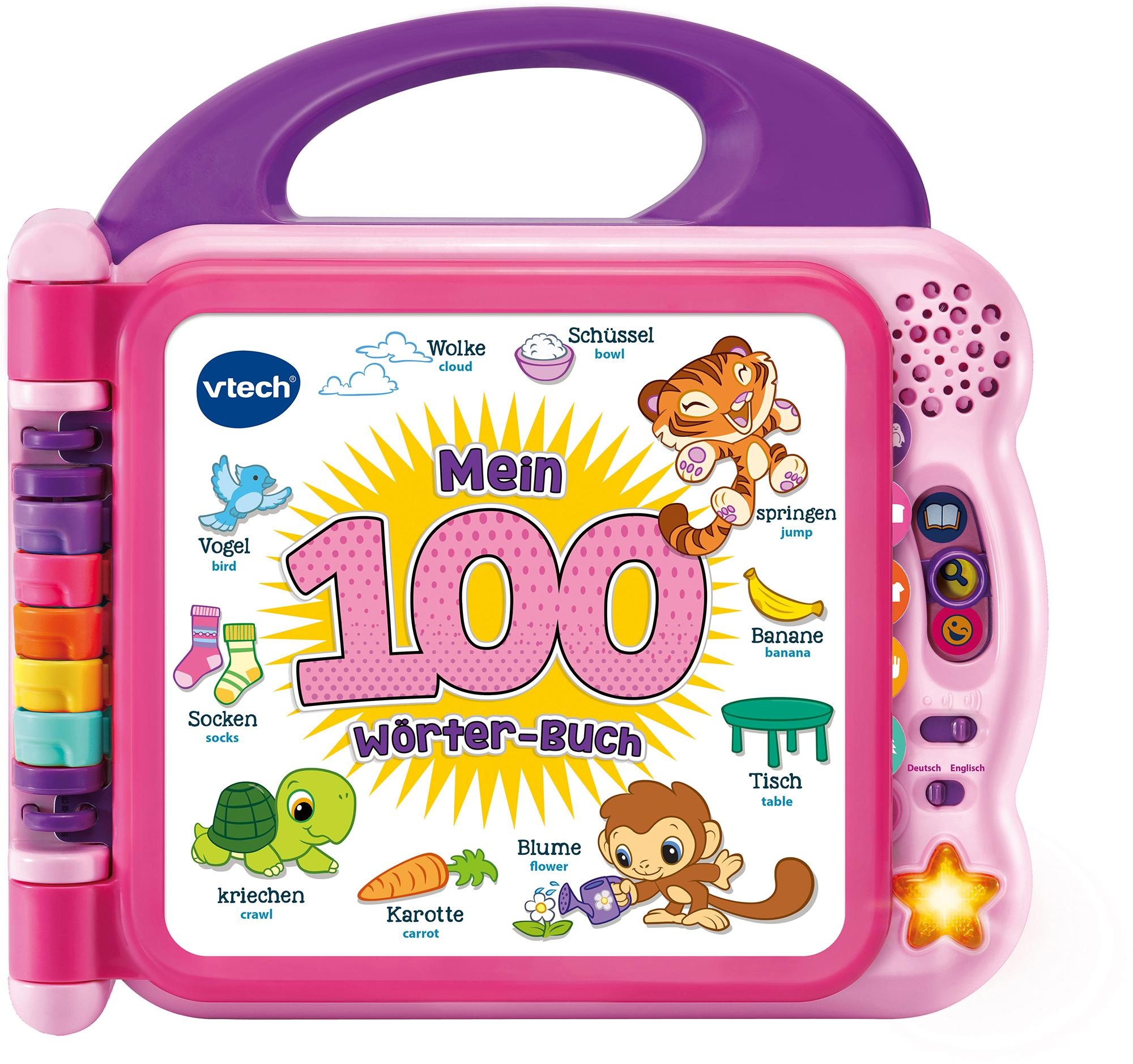 Vtech® Buch »VTechBaby, Mein 100-Wörter-Buch pink«, mit Licht und Sound kaufen