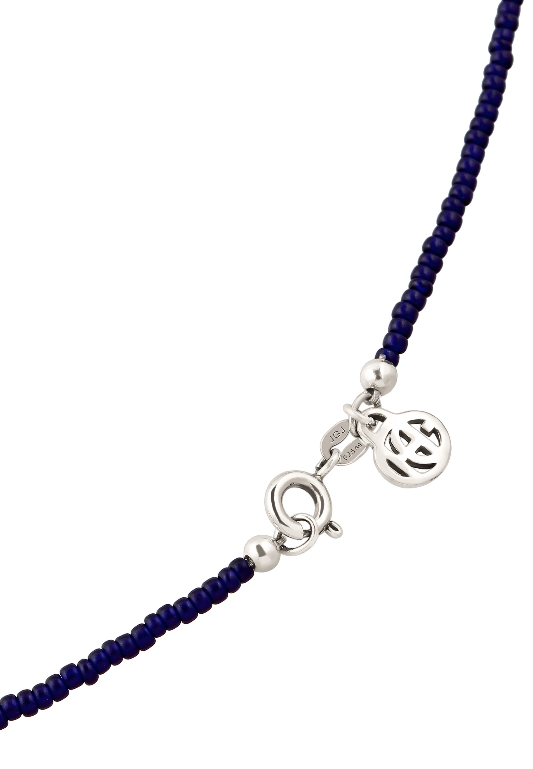 HAZE & GLORY Silberkette »Halskette Lapis Lazuli Blau 925 Sterling Silber«