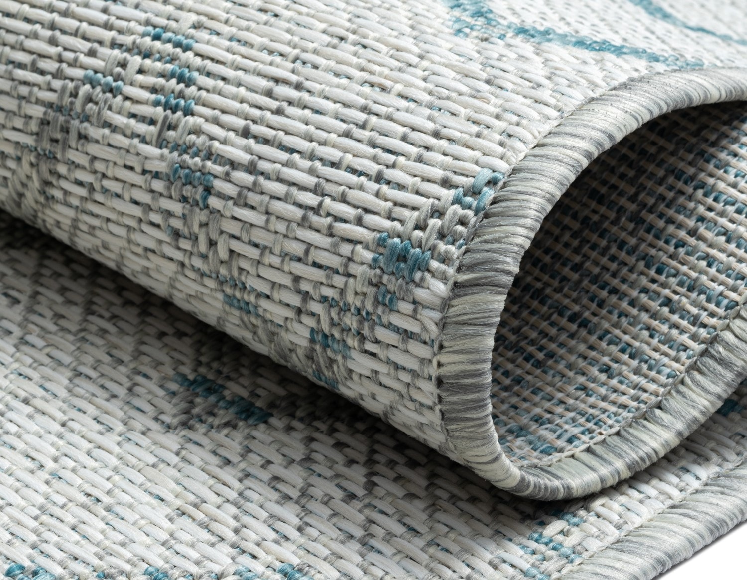 Myflair Möbel & Accessoires Teppich »Nebula Lagerräumung«, rechteckig, 6 mm Höhe, modernes Design, Rauten, Outdoor geeignet, Balkon, Terrasse