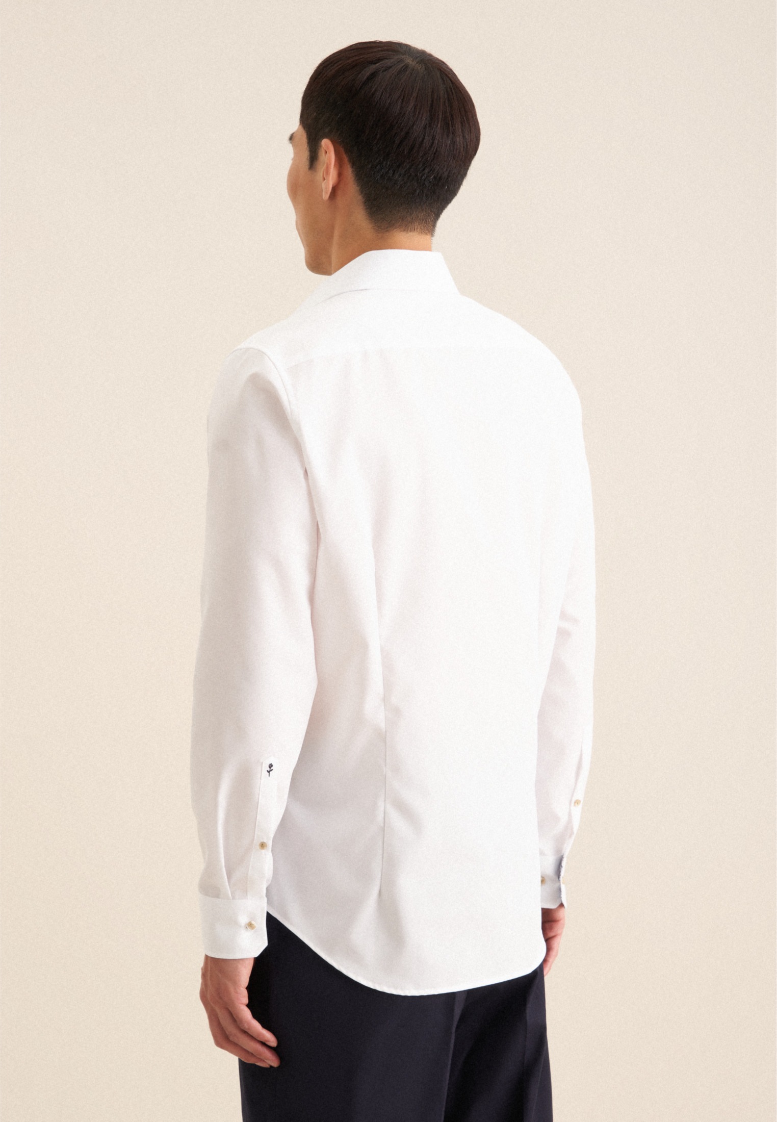 seidensticker Businesshemd "Slim" Slim 1/1 Kentkragen Uni günstig online kaufen