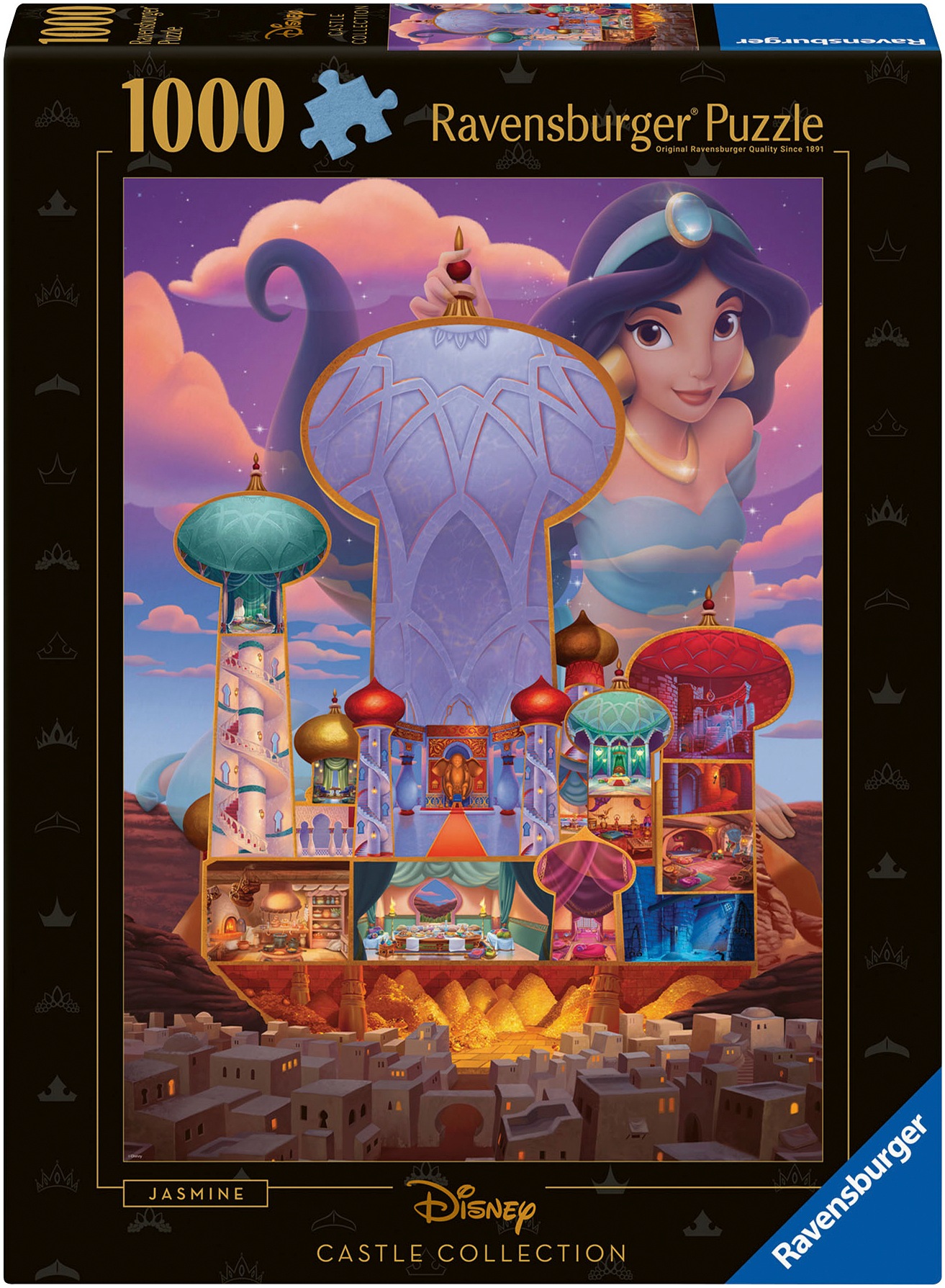 Ravensburger Puzzle »Castle Collection - Disney Princess, Jasmin«, Made in Germany