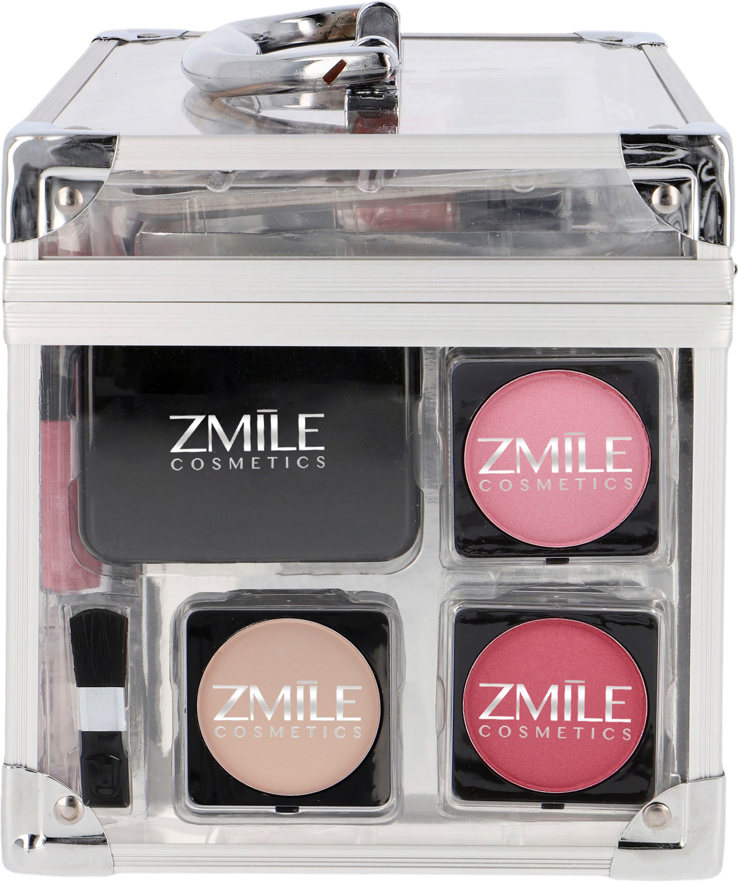 ZMILE COSMETICS Schmink-Koffer »Acrylic'«, (42 tlg.), 42 Teile für Augen, Lippen, Wangen und Nägel.