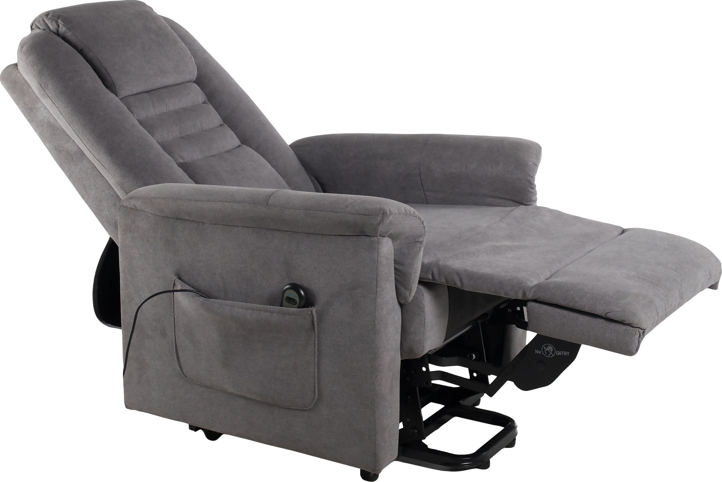 Duo Collection TV-Sessel »Granada mit | und mit Relaxfunktion elektrischer BAUR Aufstehhilfe«, Taschenfederkern Stahlwellenunterfederung
