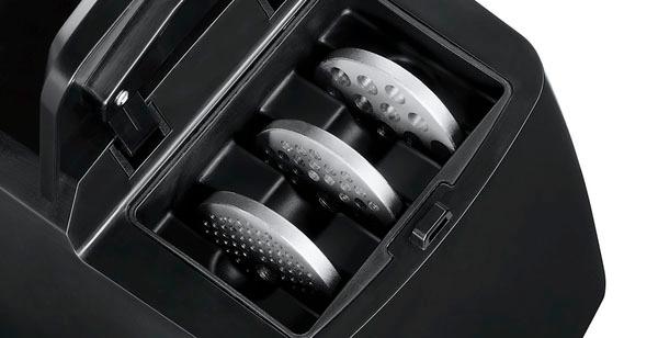 BOSCH Fleischwolf »ProPower MFW68660, Rücklauf, Durchlaufschnitzler«, 800 W, 3 Lochscheiben Edelst. (3/4,8/8mm), Fruchtpressen-/Wurst-/Kebbeaufsatz