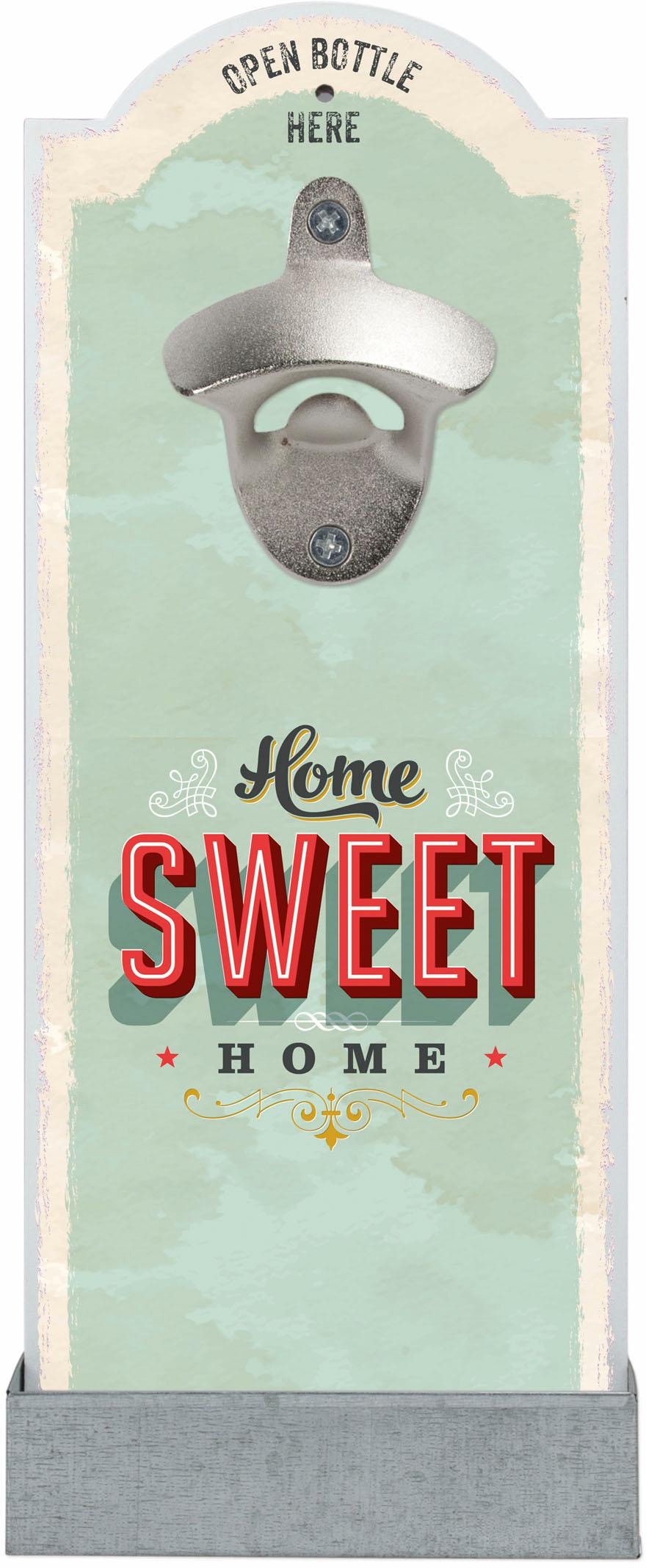 die für | Home«, bestellen Sweet »Home Contento BAUR Flaschenöffner Wand