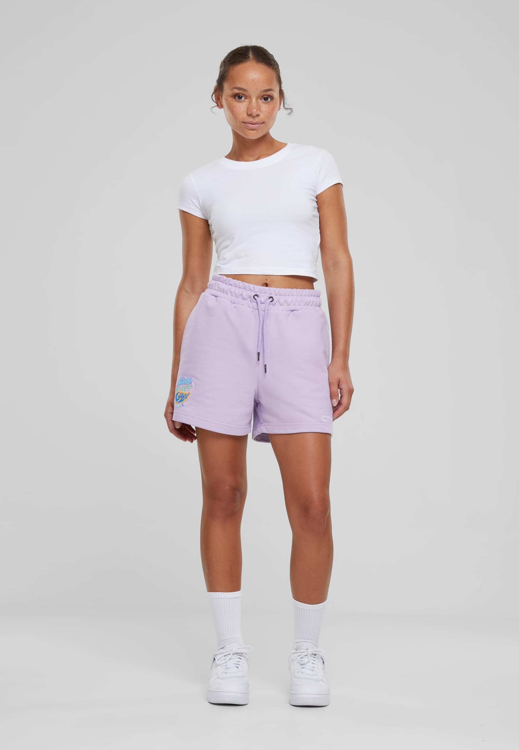 Karl Kani Sweatshorts »Karl Kani Damen KW232-030-1 KK Small Signature Shorts«, (1 tlg.)