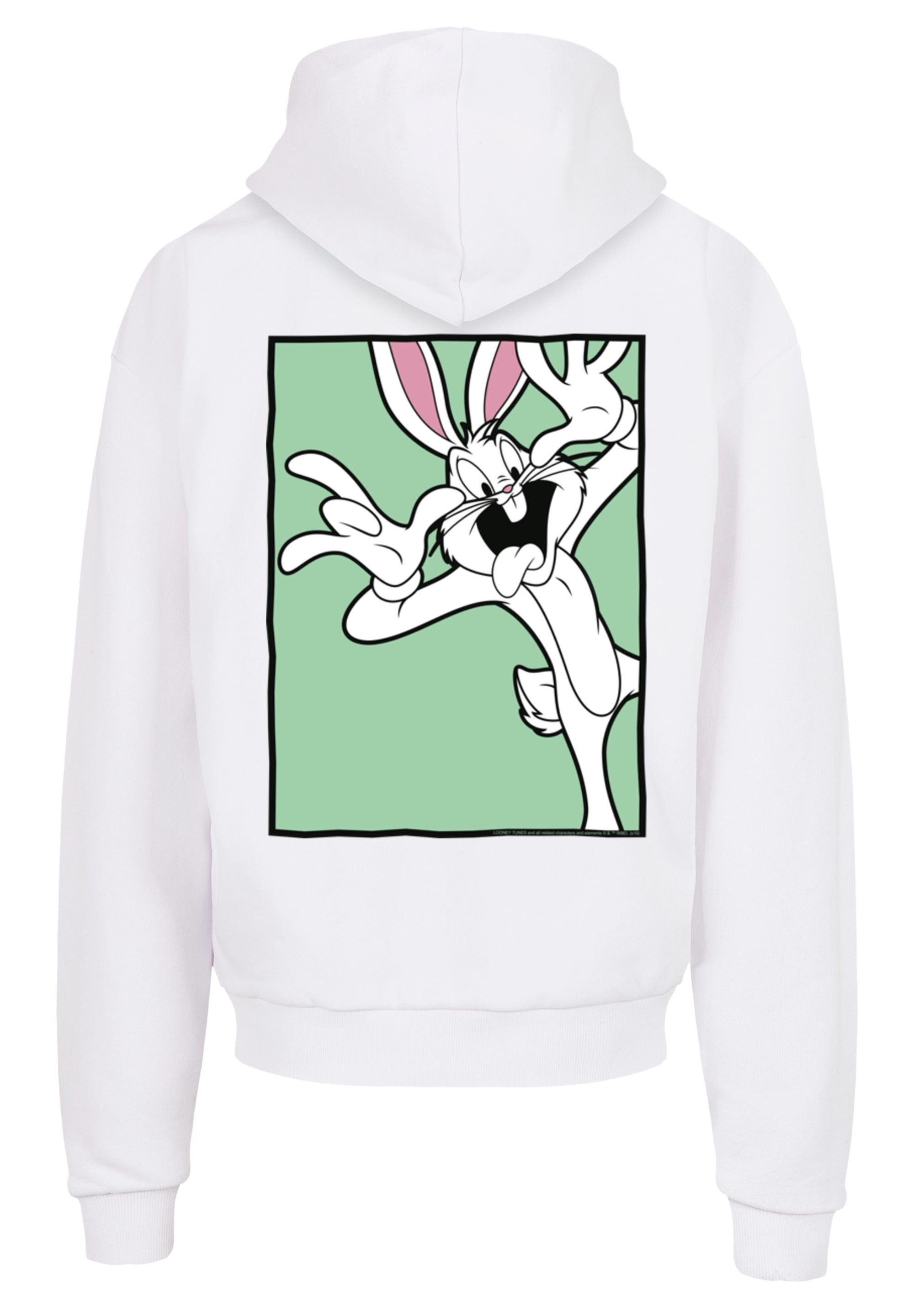 F4NT4STIC Kapuzenpullover »Looney Tunes Bugs Bunny Funny Face«, Print