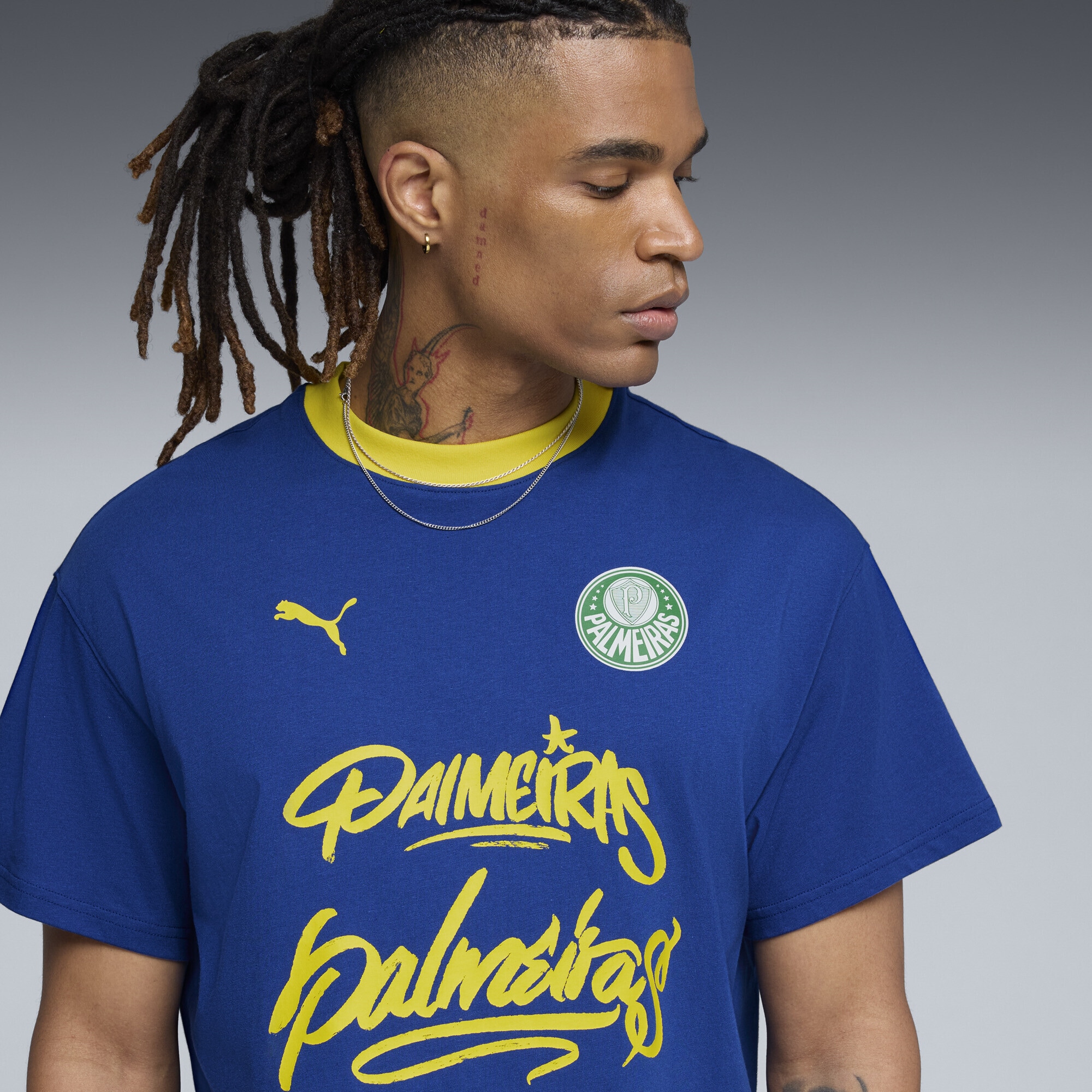 PUMA Trainingsshirt »PUMA HOOPS x SE PALMEIRAS Basketballshirt Herren«