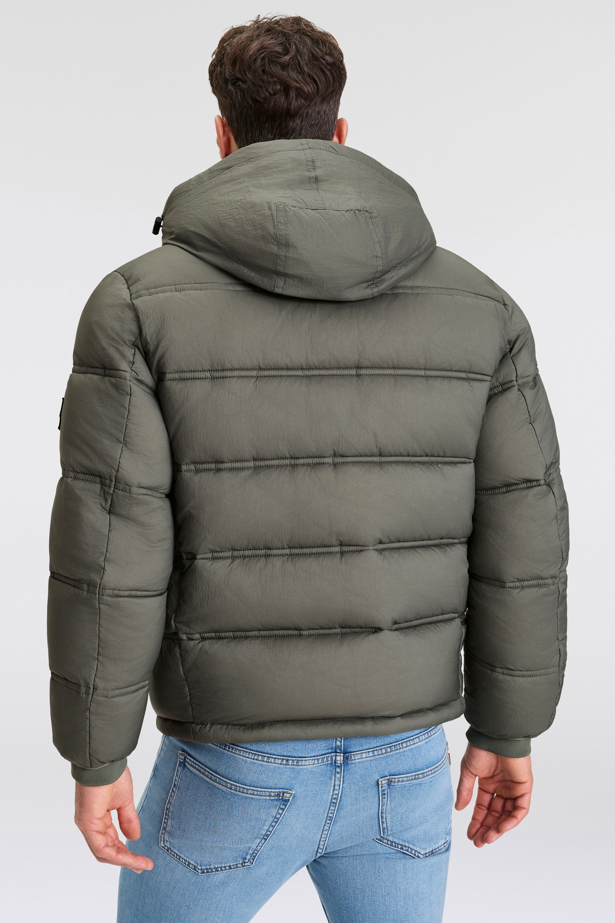 BOSS ORANGE Steppjacke "Okobra", mit Kapuze, mit Reißverschlusstaschen günstig online kaufen