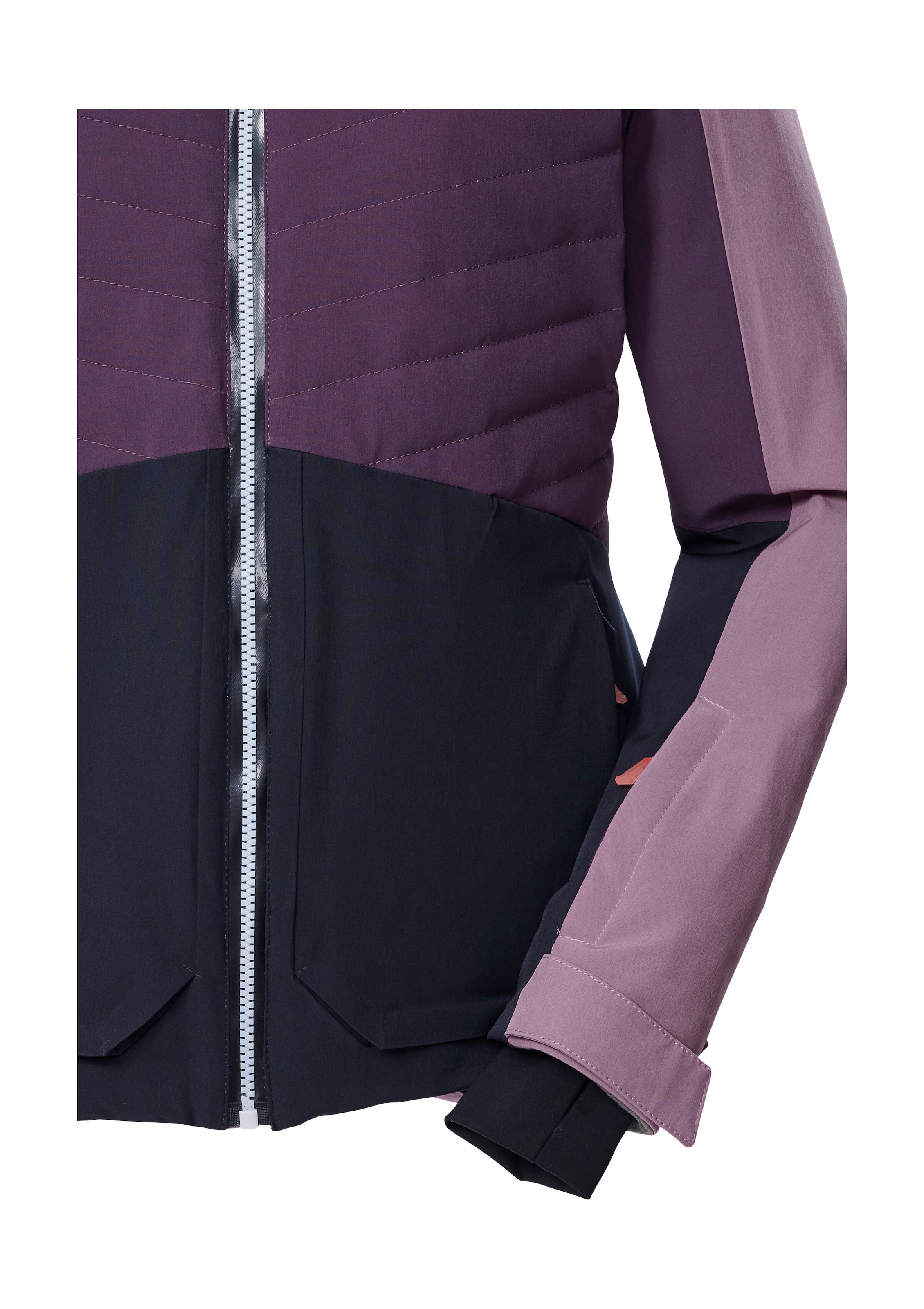 Killtec Skijacke »KSW 30 WMN SKI JCKT«, Damen Skijacke: wasserdicht, atmungsaktiv, Colourblock-Design