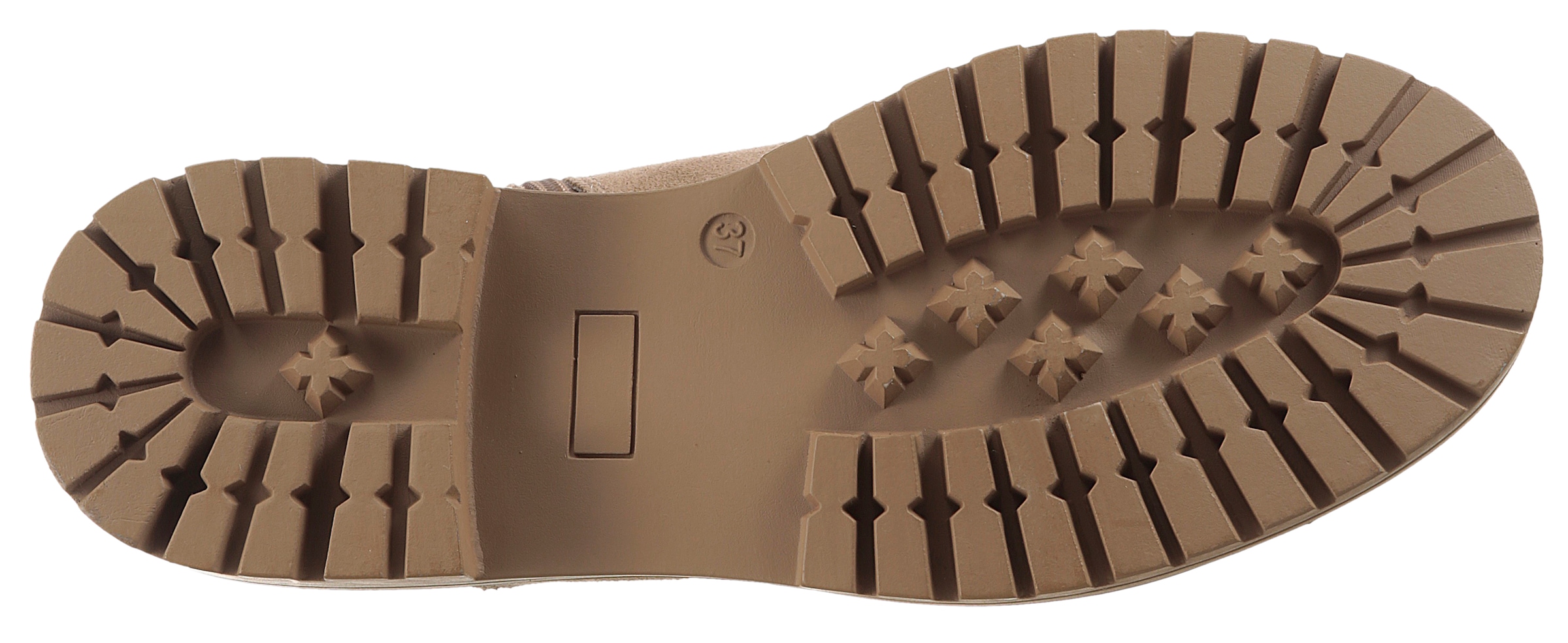 Aniston SHOES Chelseaboots, Stiefelette, Blockabsatz, mit breitem Stretch - NEUE KOLLEKTION