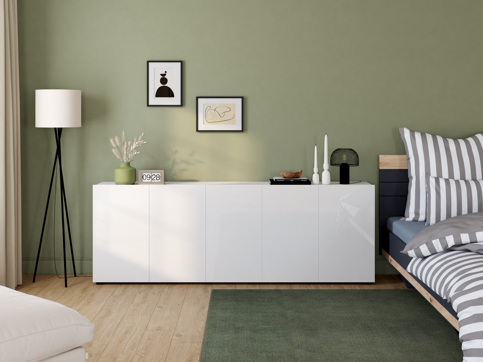 andas Wendebettwäsche »Greta« 2 tlg. Bettwäsche mit Streifen in verschiedenen Qualitäten, ab 135x200 cm