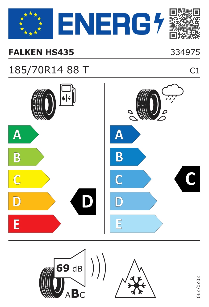 Falken Reifen Winterreifen »HS 435«, (1 St.), 185/70 R14 88T kaufen | BAUR