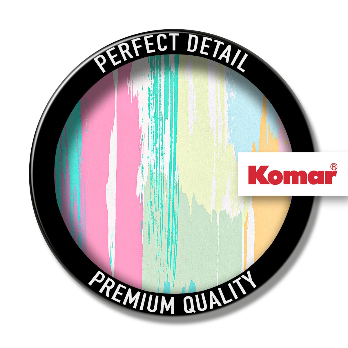 Komar Fototapete »Komar Vlies Fototapete - Color Rain - Größe 350 x 250 cm«, bedruckt