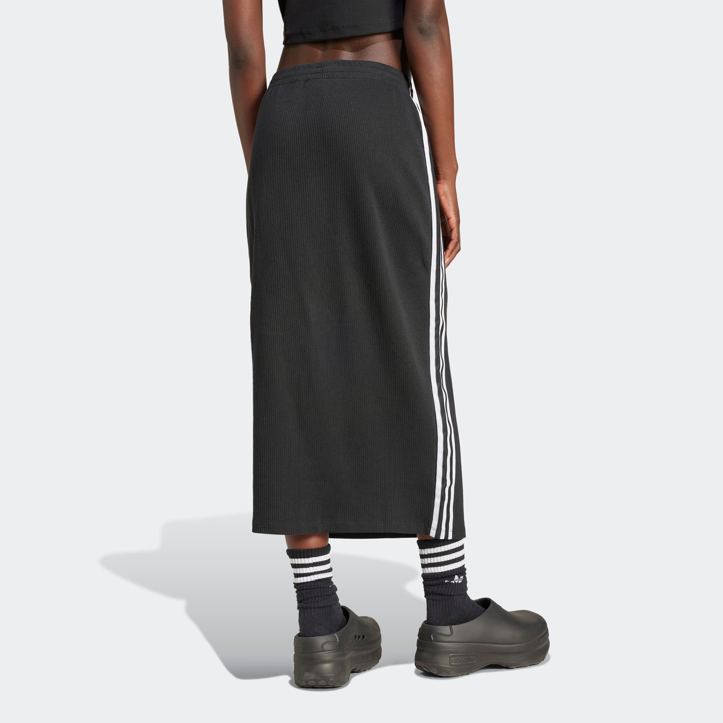 adidas Originals Sweatrock "KNITTED SKIRT" sportliche Schnittform, aus Baum günstig online kaufen