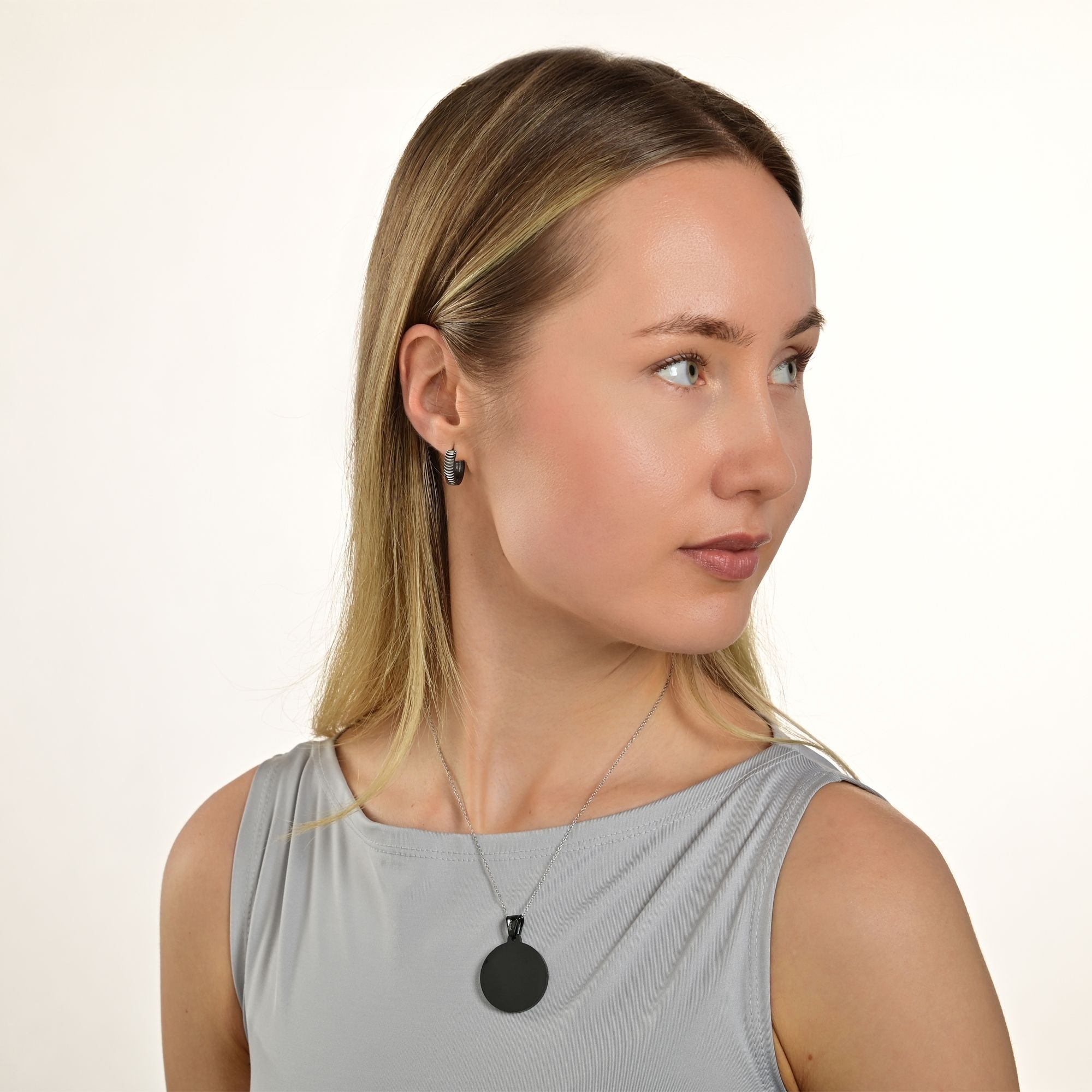 Adelia´s Klappcreolen »Damen Ohrringe – Klappcreole aus Edelstahl« Ideal als Geschenk für besondere Anlässe