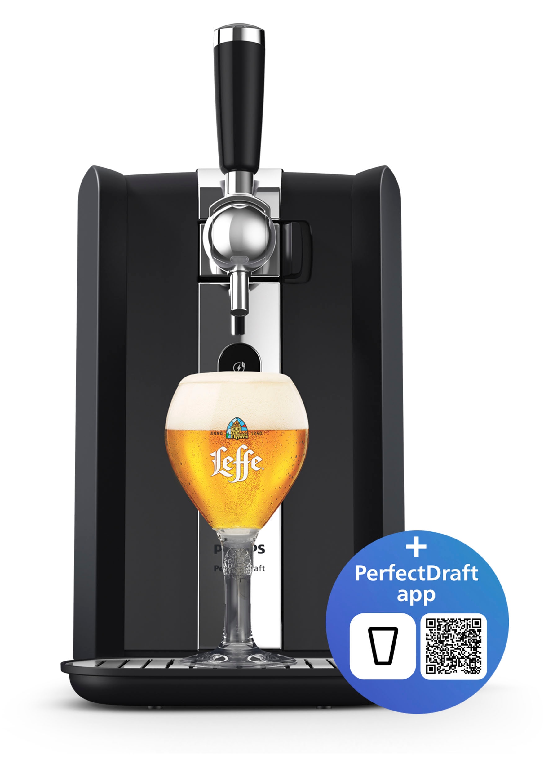 Bierzapfanlage »Perfect Draft 7000 Series HD3770/90«, mit Temperatureinstellungen von...