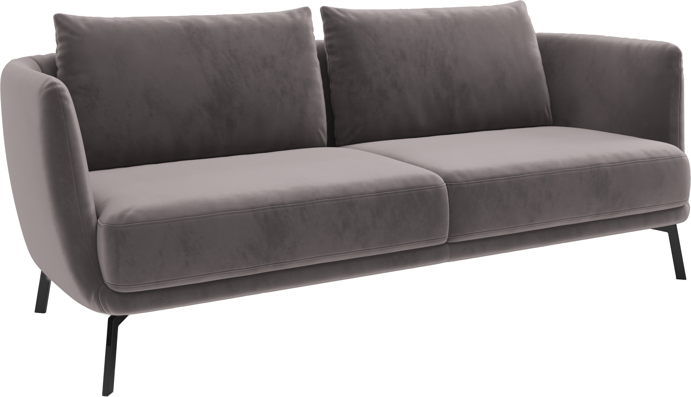 SCHÖNER WOHNEN-Kollektion 3-Sitzer »Pearl - 5 Jahre Hersteller-Garantie, auch in Bouclé« Maße (B/H/T): 210/71/91 cm, Füße Metall