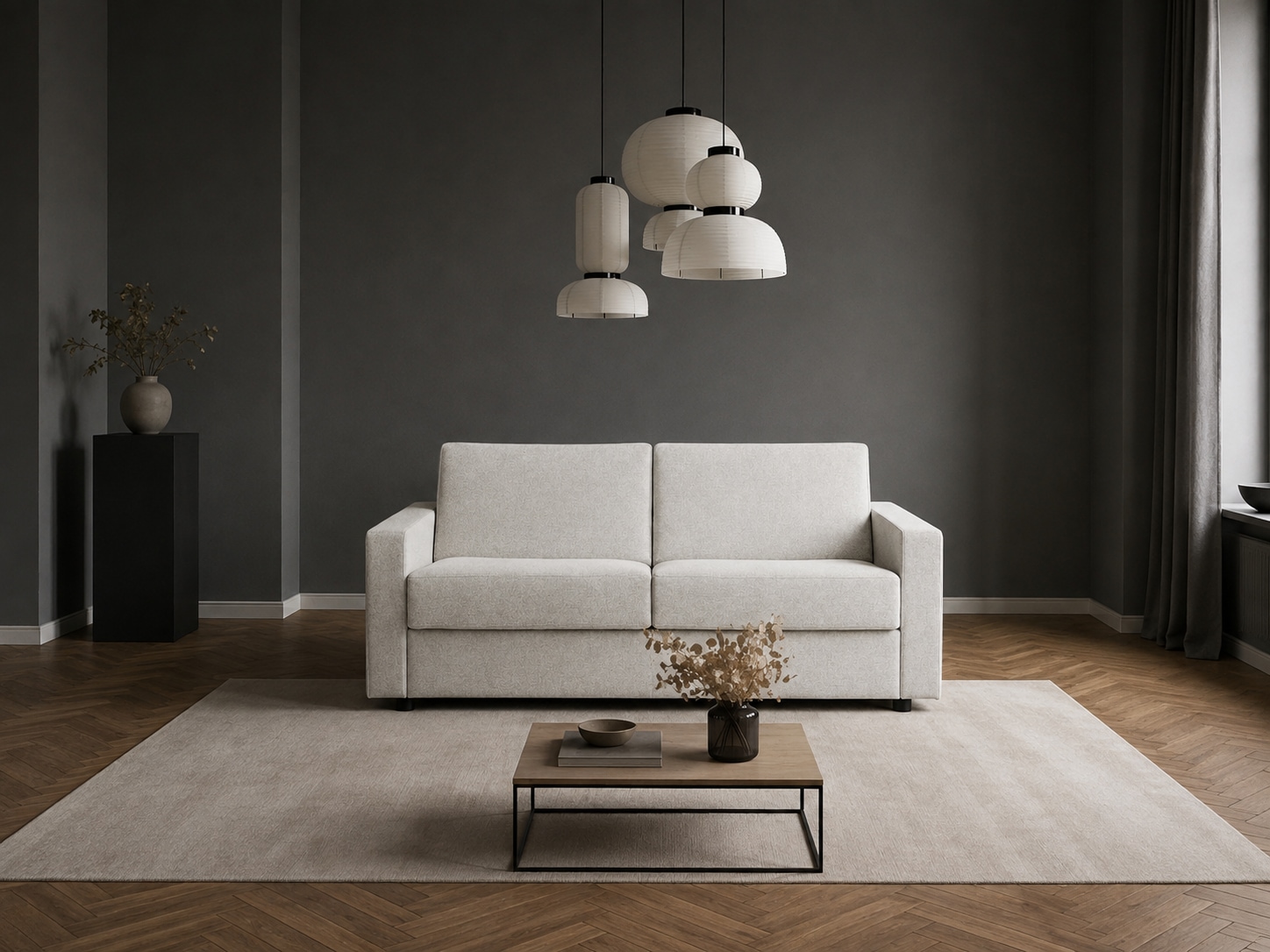OTTO home Schlafsofa »Perrick, Schlaf-Couch, Breite Liegefl. 140 oder 160x200 cm« Sofa und Bett in einem, Bonell- oder Taschenferderkern, FSC®