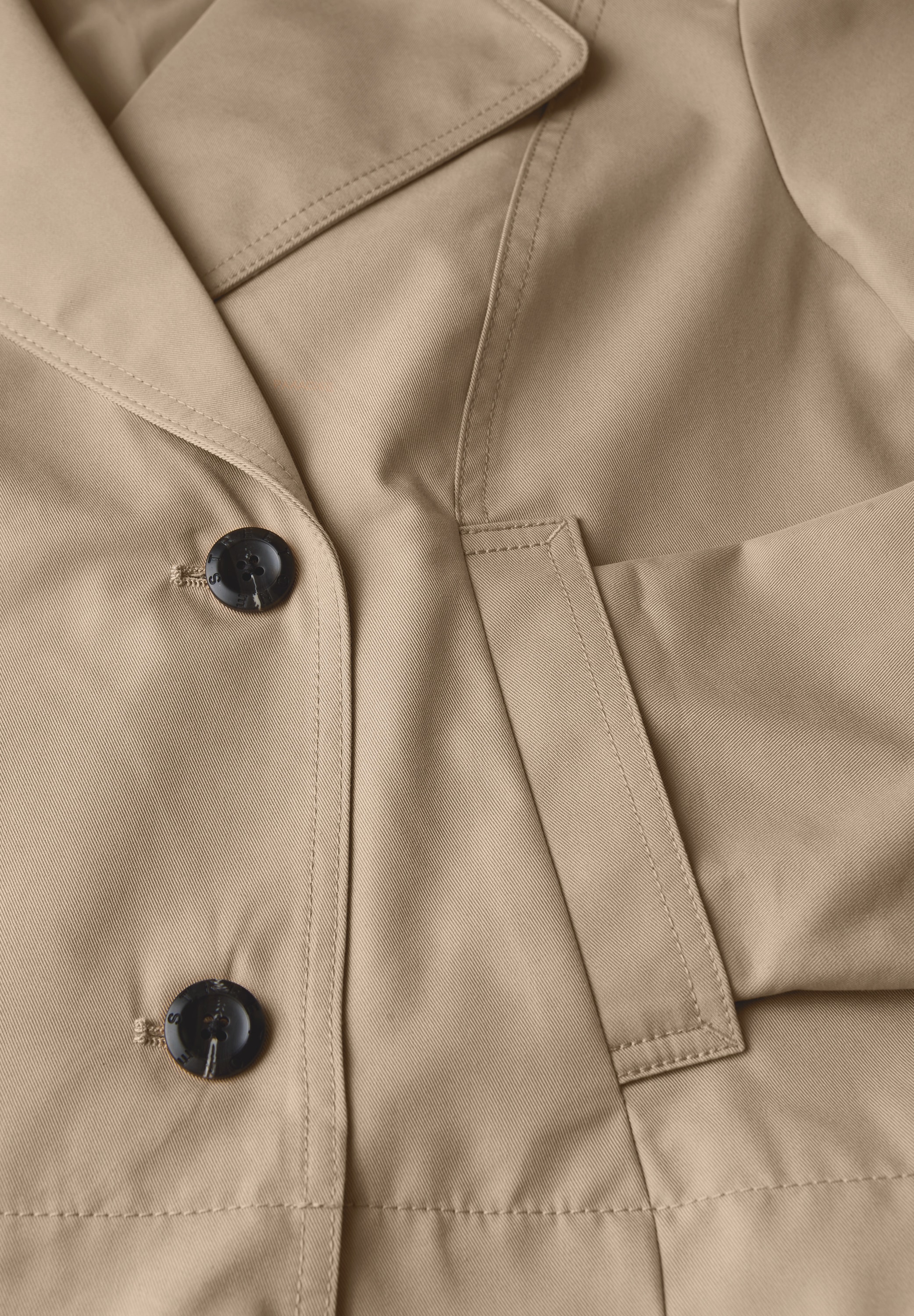 STREET ONE Kurzjacke ohne Kapuze im soften Baumwoll-Mix