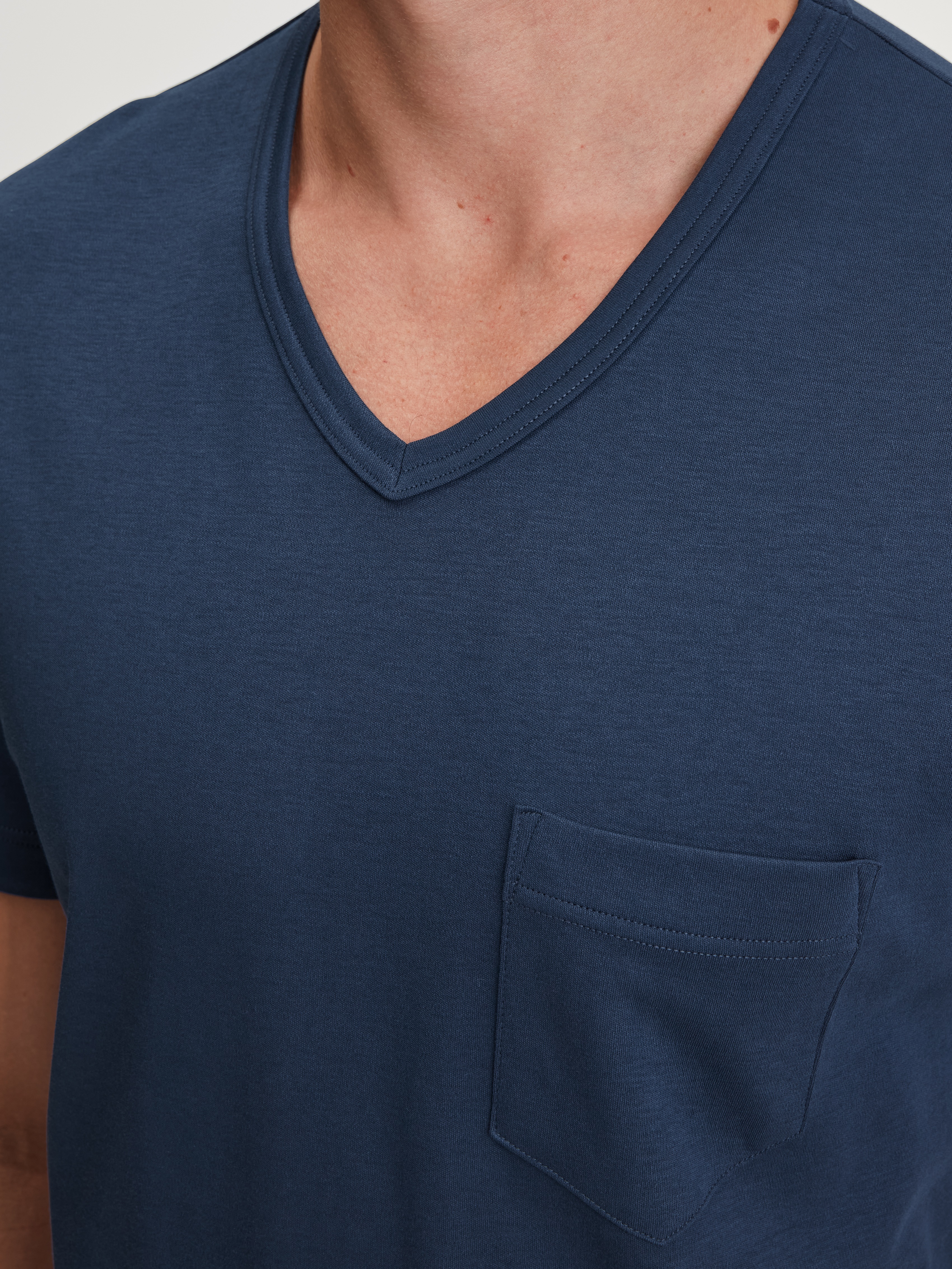 Thumbnail - CALIDA Shorty "Relax Streamline 1" 2 tlg. weich, Interlock-Qualität, kurze Ärmel