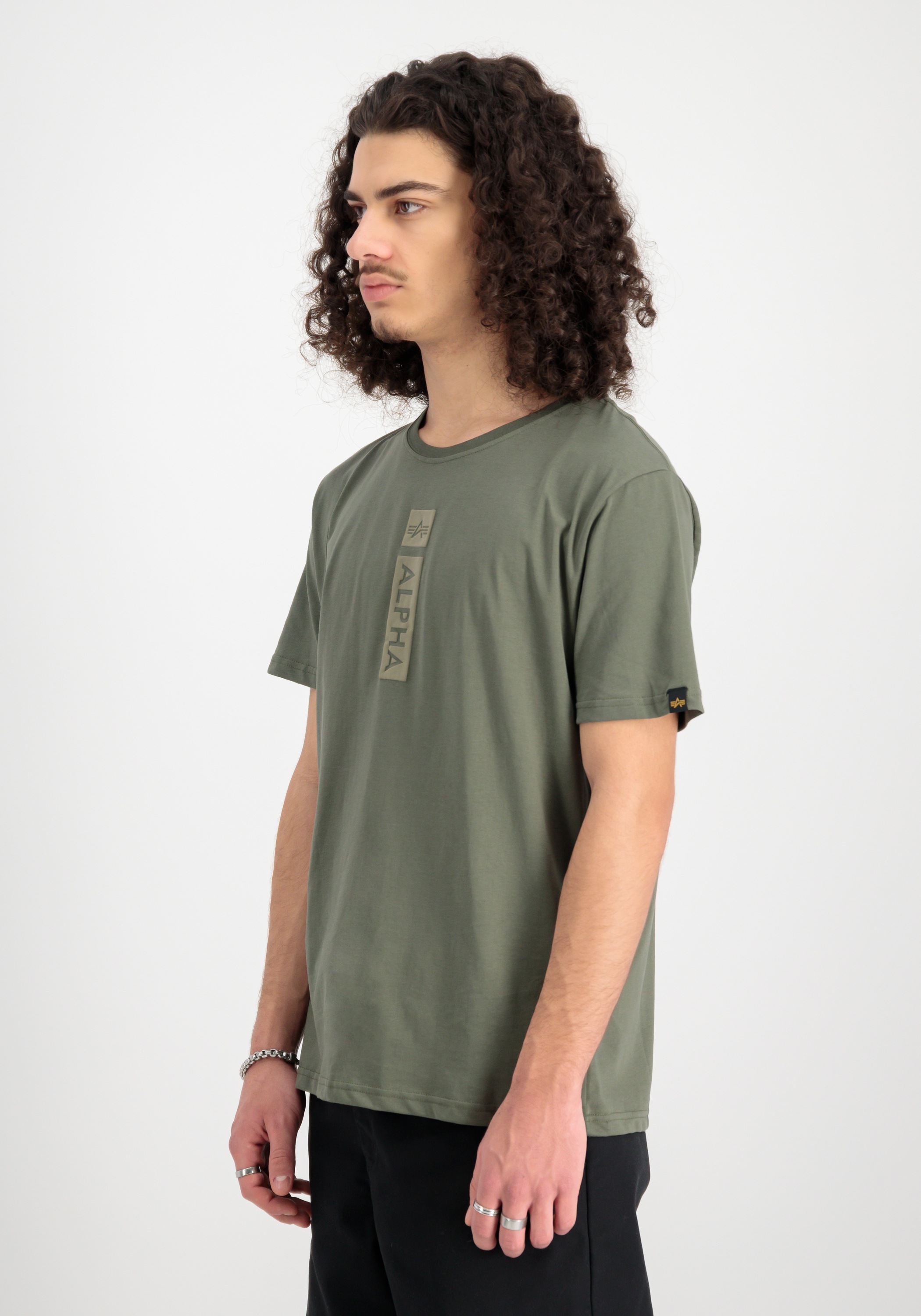 Alpha Industries T-Shirt »Alpha Puff Print T-Shirt T-Shirt«