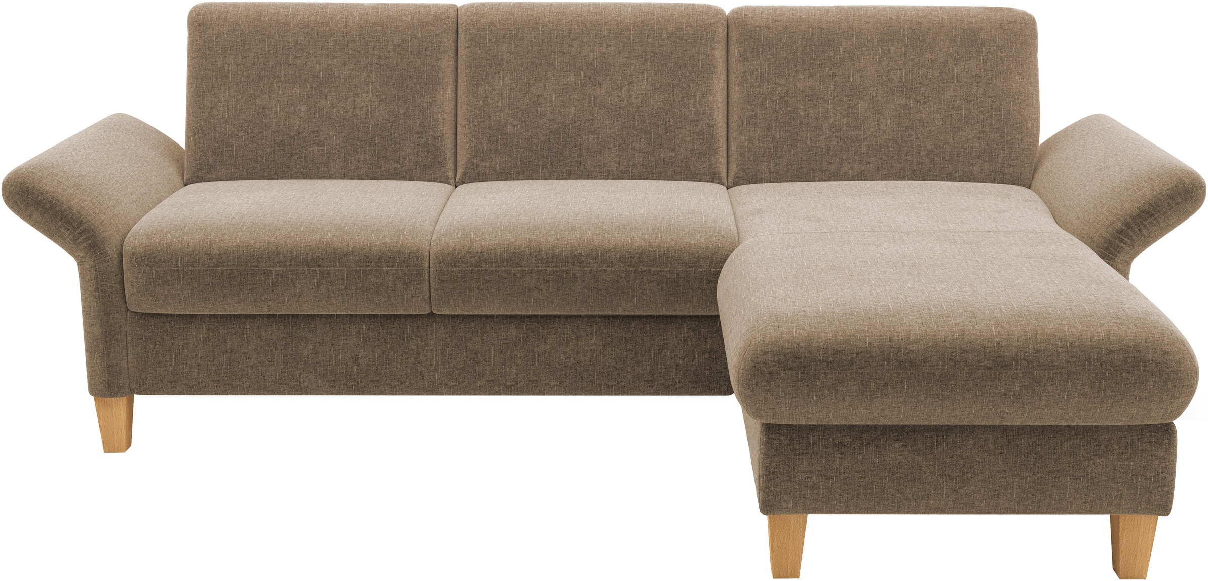 Home affaire Ecksofa "Rochelle, L-Form" wahlweise mit Armteilverstellung, B günstig online kaufen