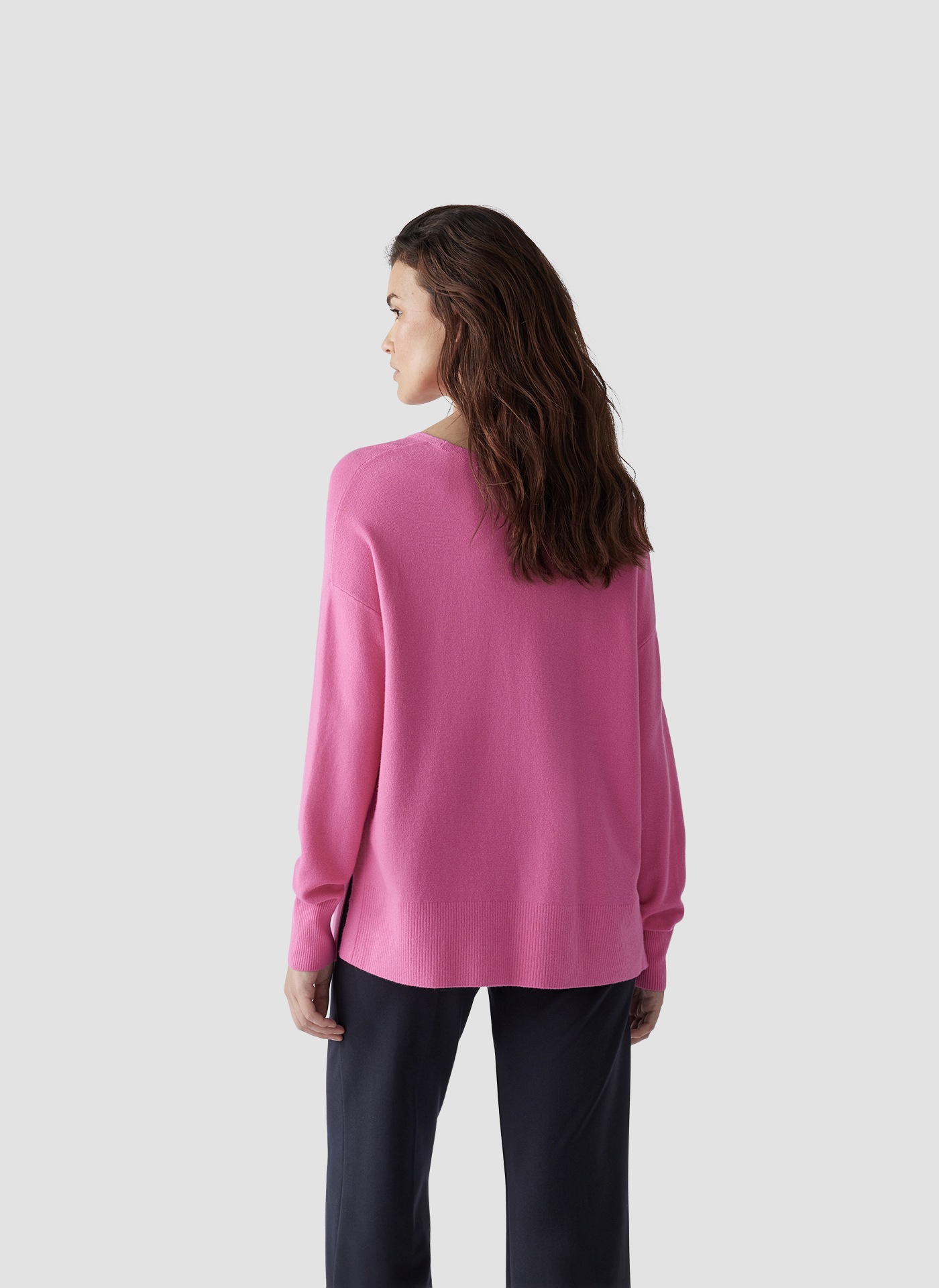 LeComte Strickpullover »LeComte Pullover mit Rundhalsausschnitt und Ziernaht«