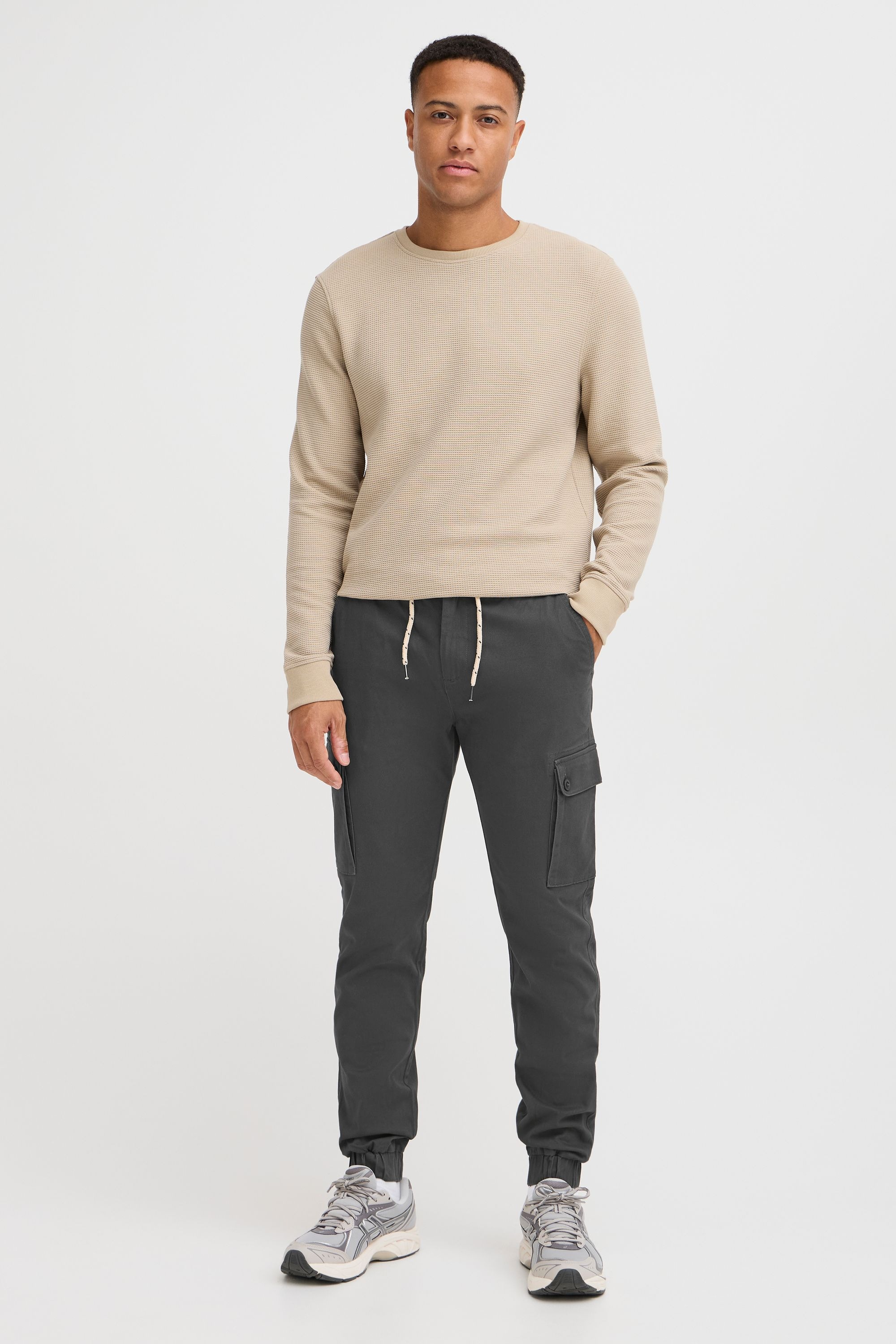 Blend BHSellini Cargo Pants Men Ebony Grey 33 4