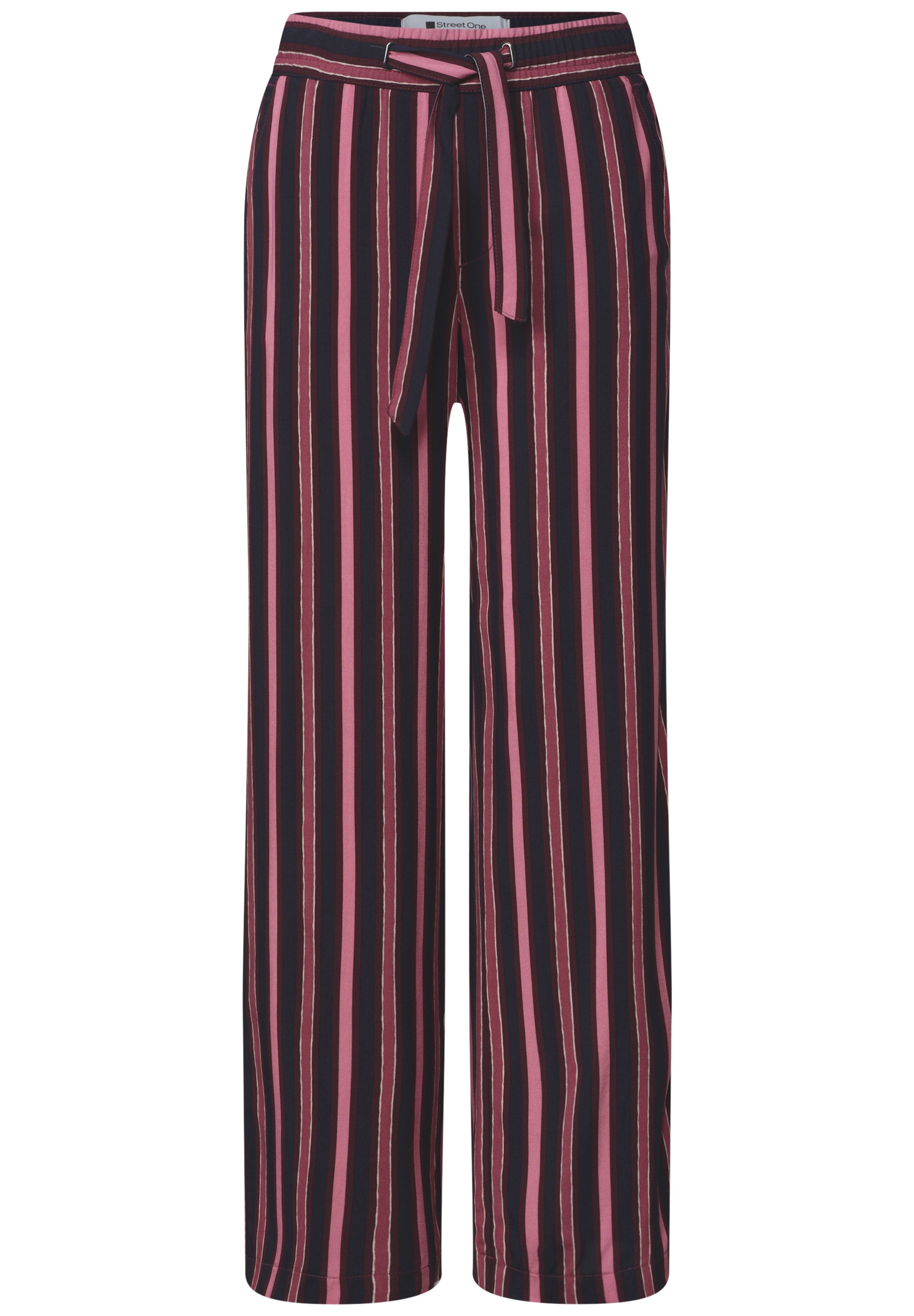 STREET ONE Stoffhose  im Streifendesign
