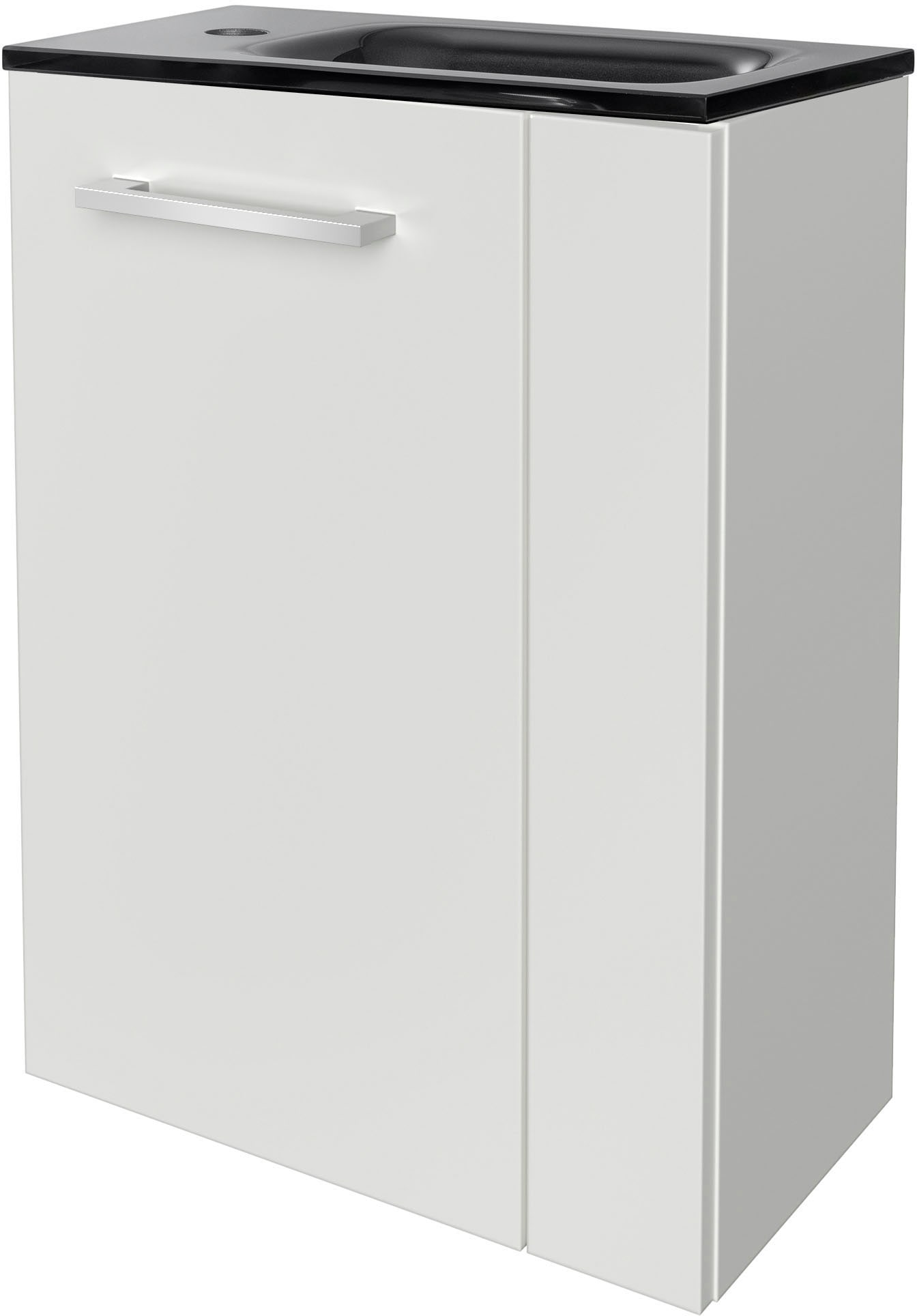 FACKELMANN Waschtisch "SBC" Set, bestehend aus Becken und Unterbau, Breite ca. 45 cm