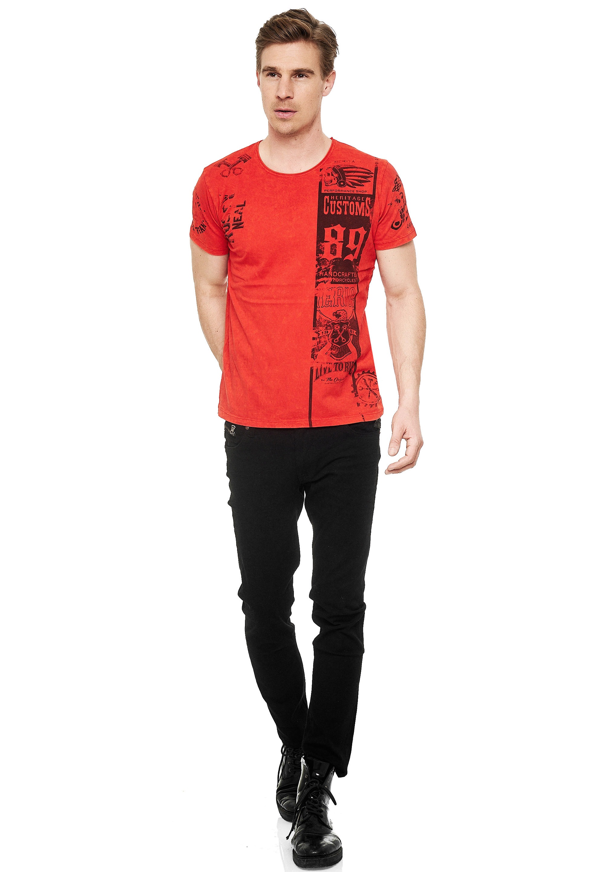 Rusty Neal T-Shirt, mit modernem Print