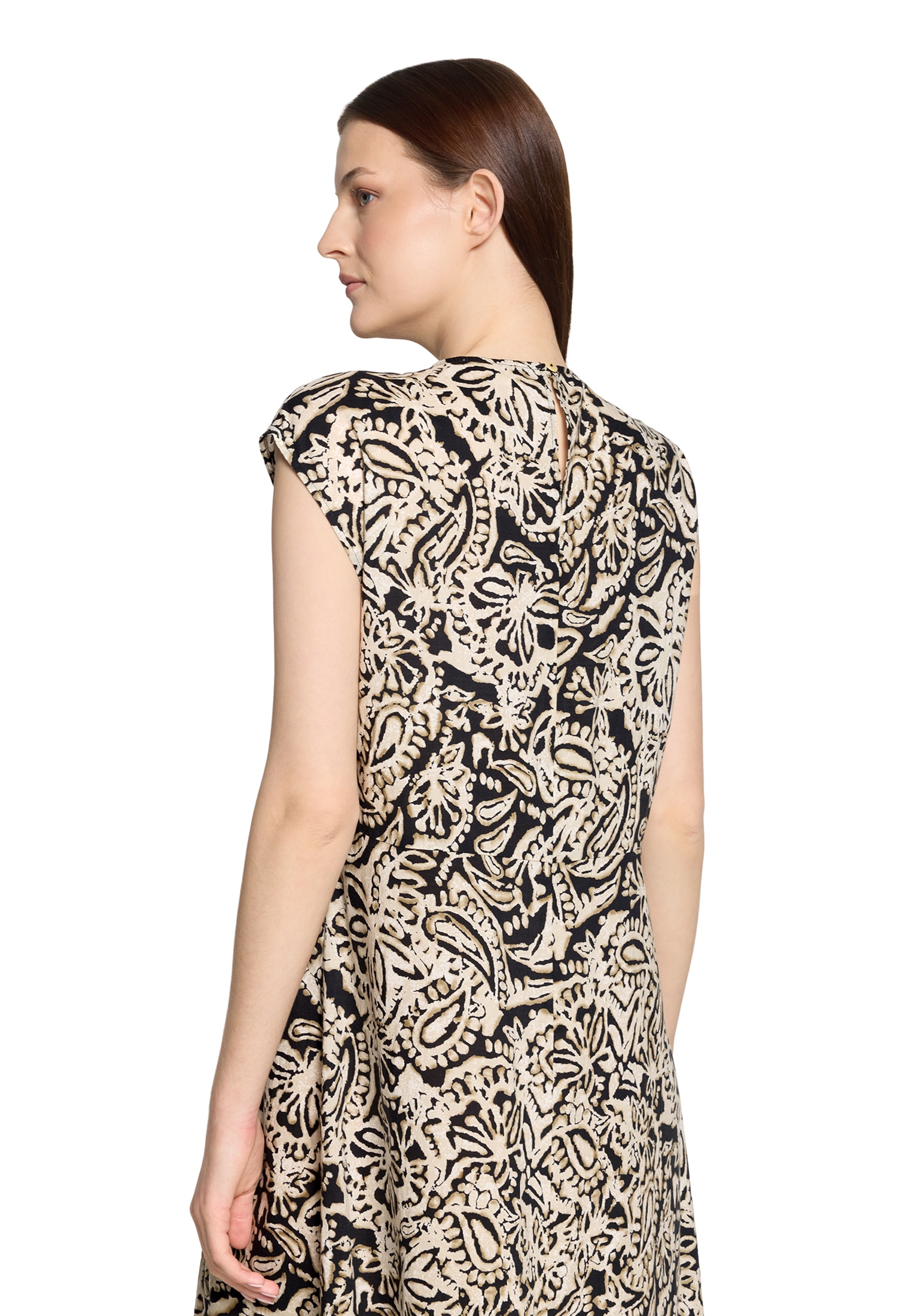 Cartoon Midikleid »Damen mit Muster« Ohne Tasche