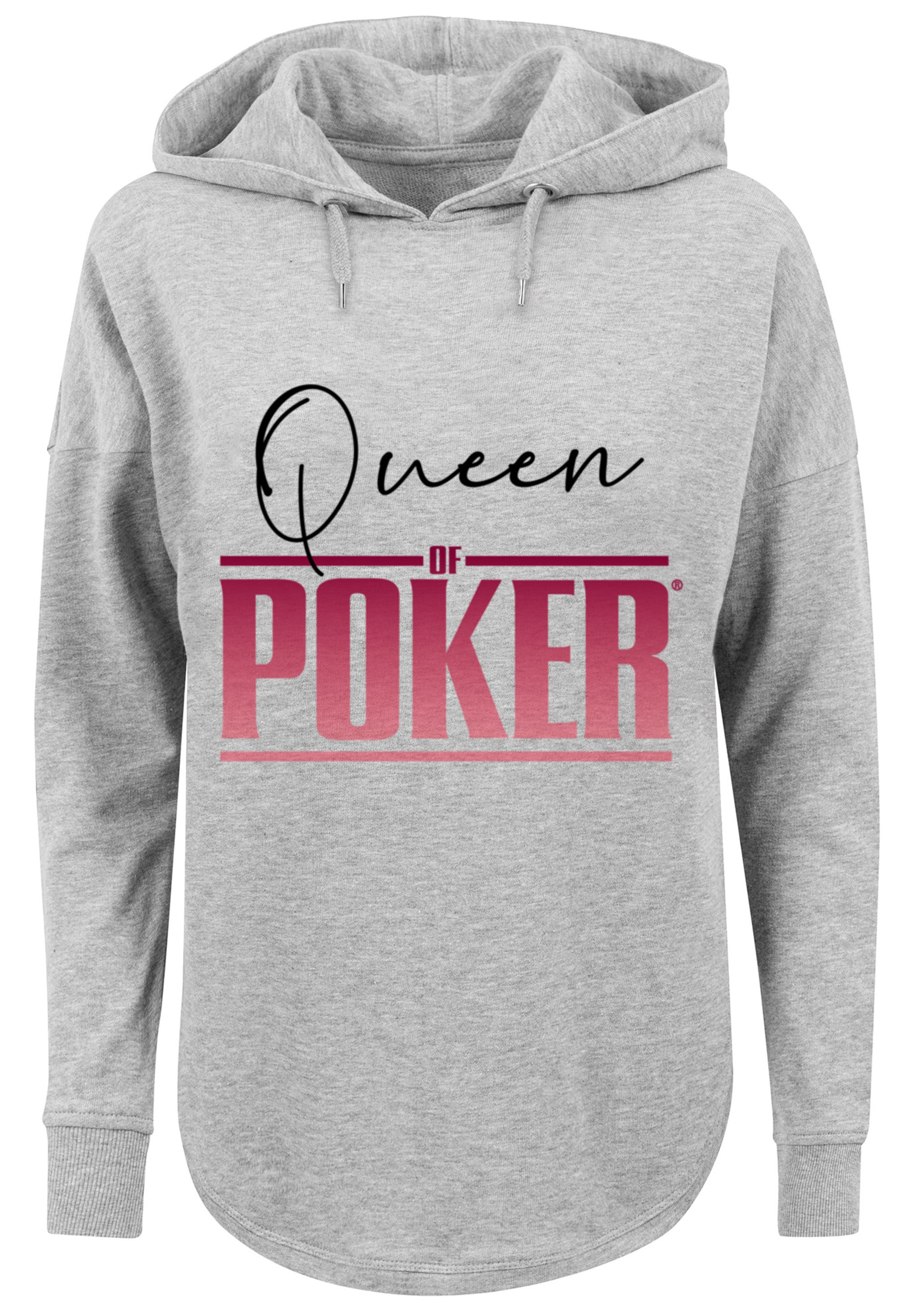 F4NT4STIC Kapuzenpullover »Queen of Poker«, Print