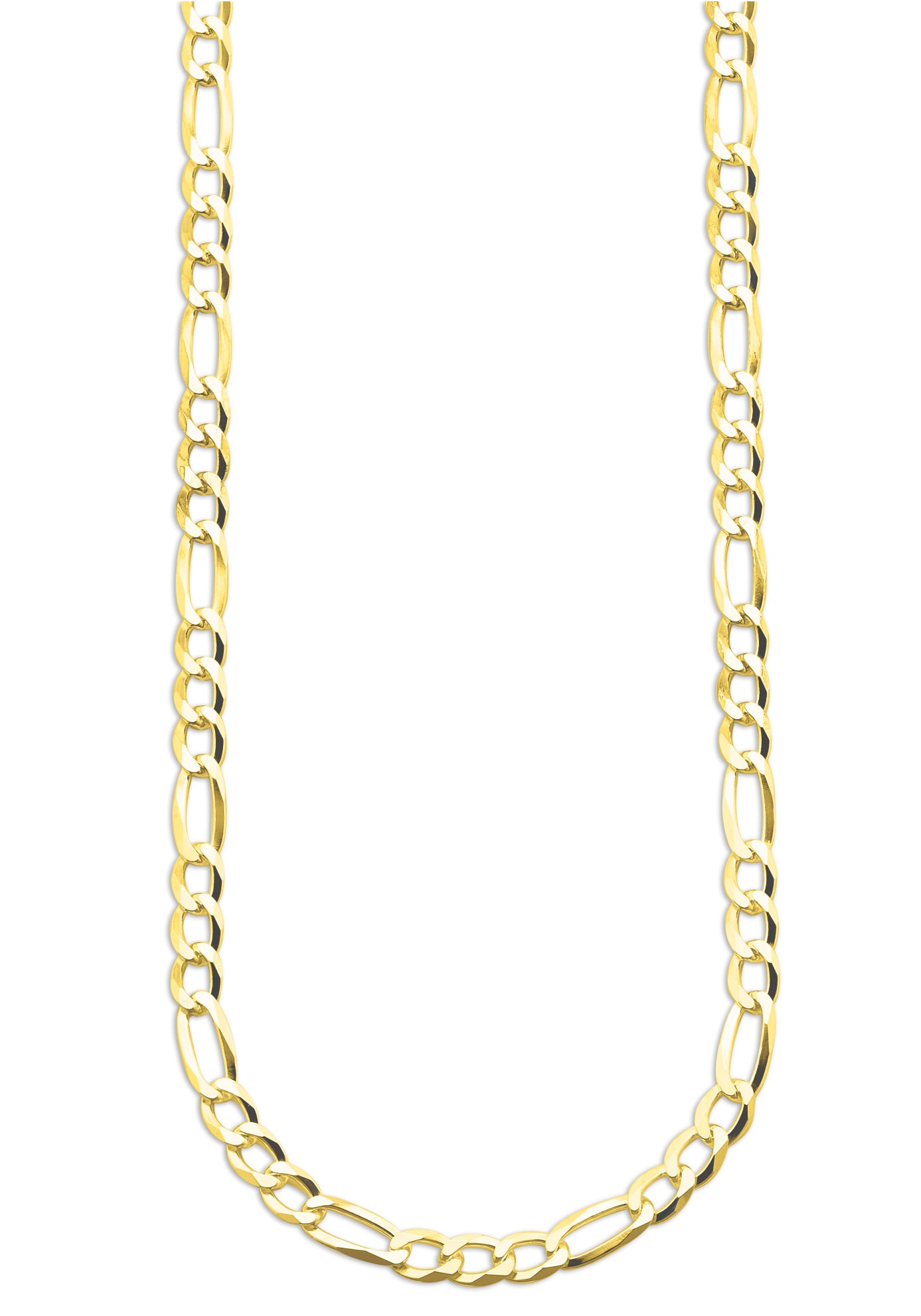 Kette ohne Anhänger »Schmuck Geschenk Silber 925 Halsschmuck Halskette Figarokette«