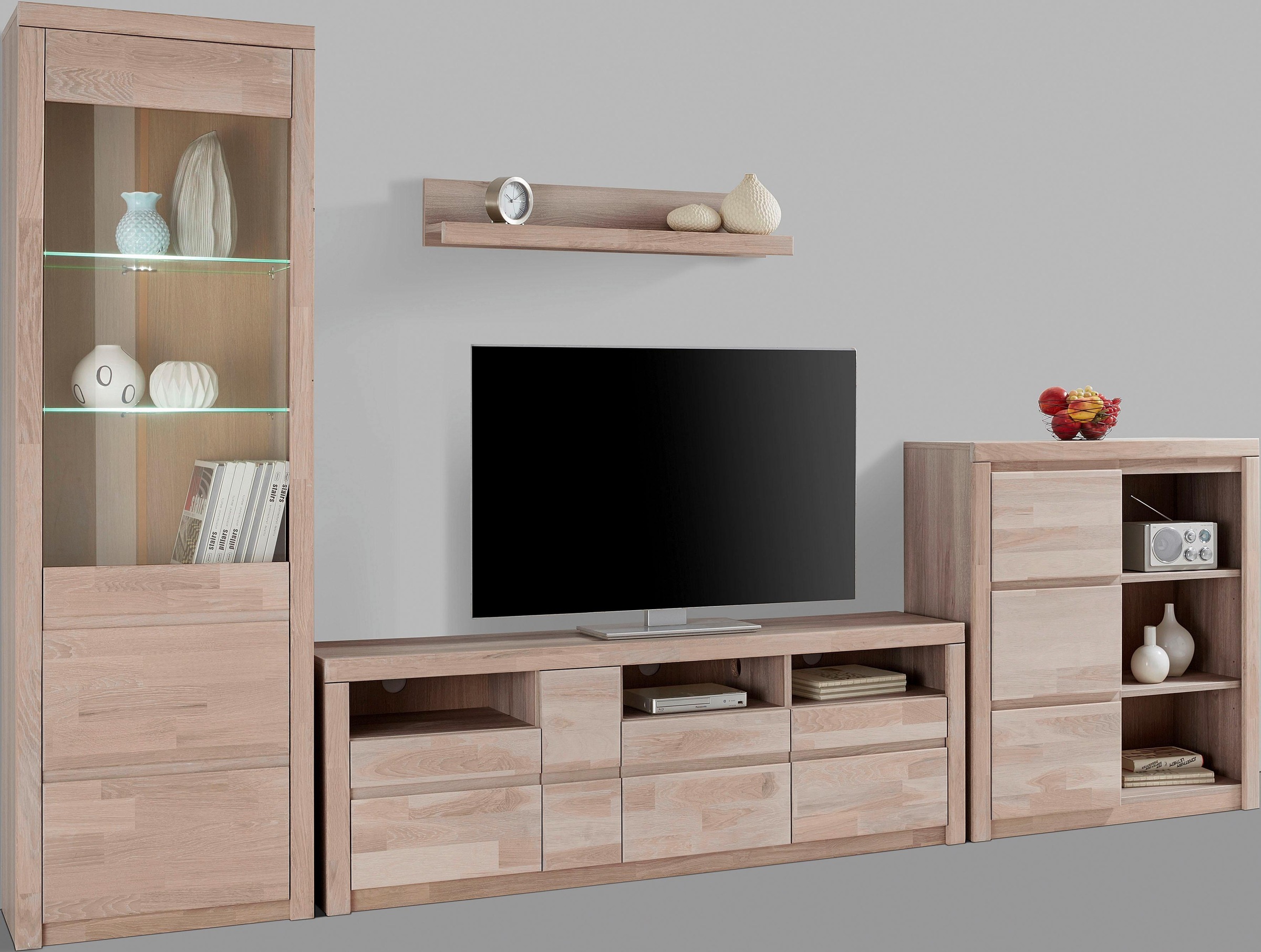 Home affaire Wohnwand "Silkeborg" Set, 4 Stk. tlg. günstig online kaufen