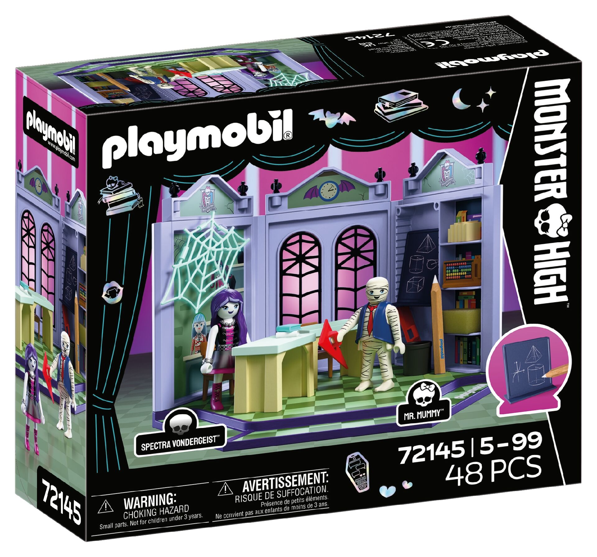 Playmobil® Konstruktions-Spielset »KlassenzimmerTM (72145), Monster High™« Made in Europe
