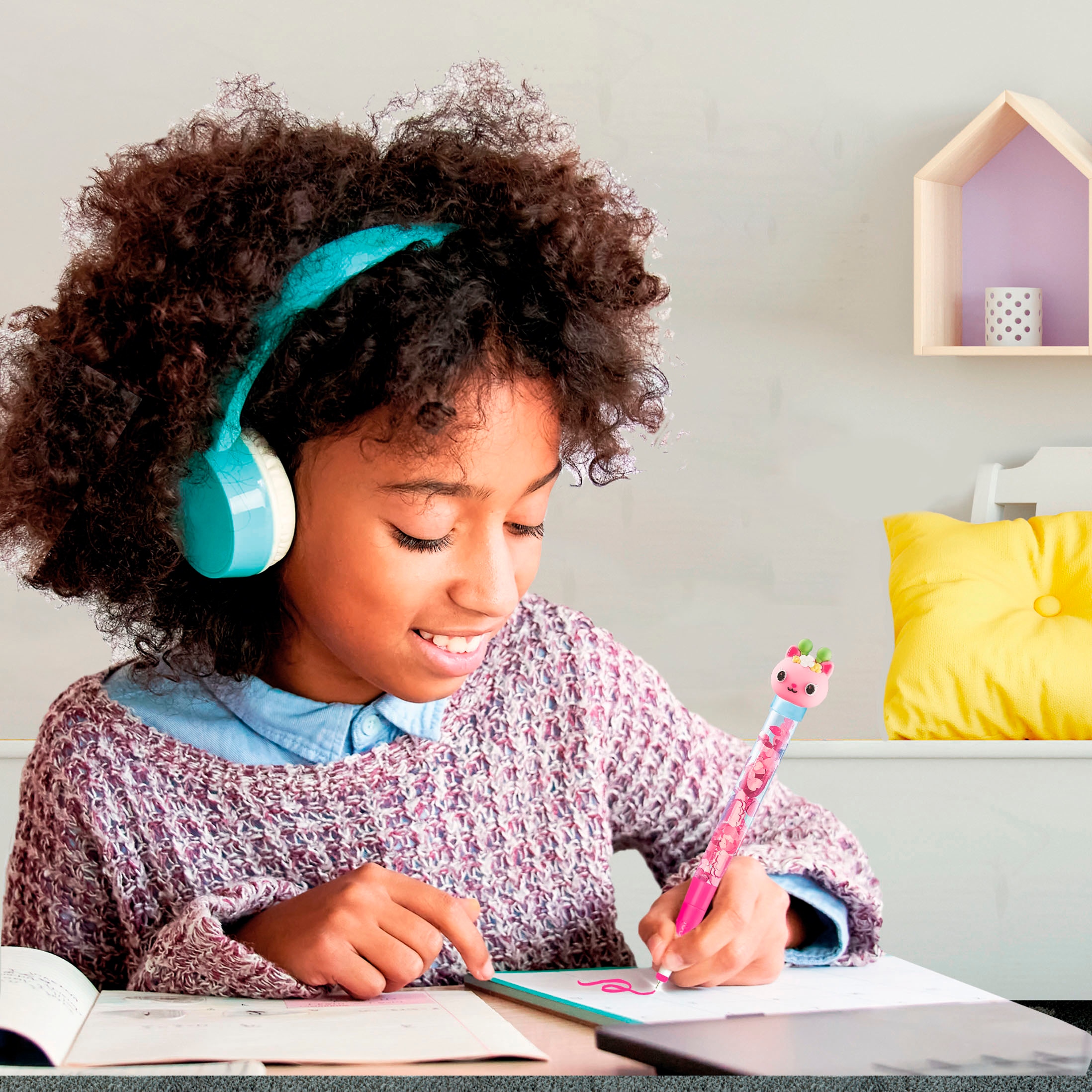 Clementoni® Kreativset »Idea, Mein Stift-Atelier - Gabby`s Dollhouse«