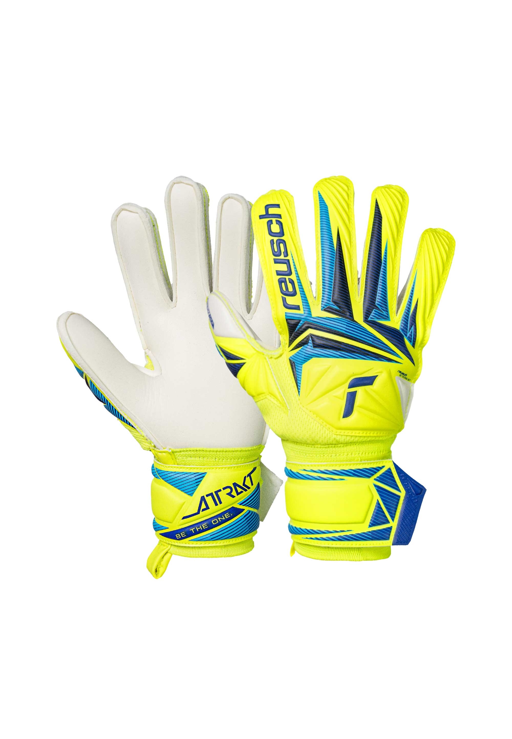 Reusch Torwarthandschuhe "Attrakt Advance Junior" mit ergonomischen Schnitt