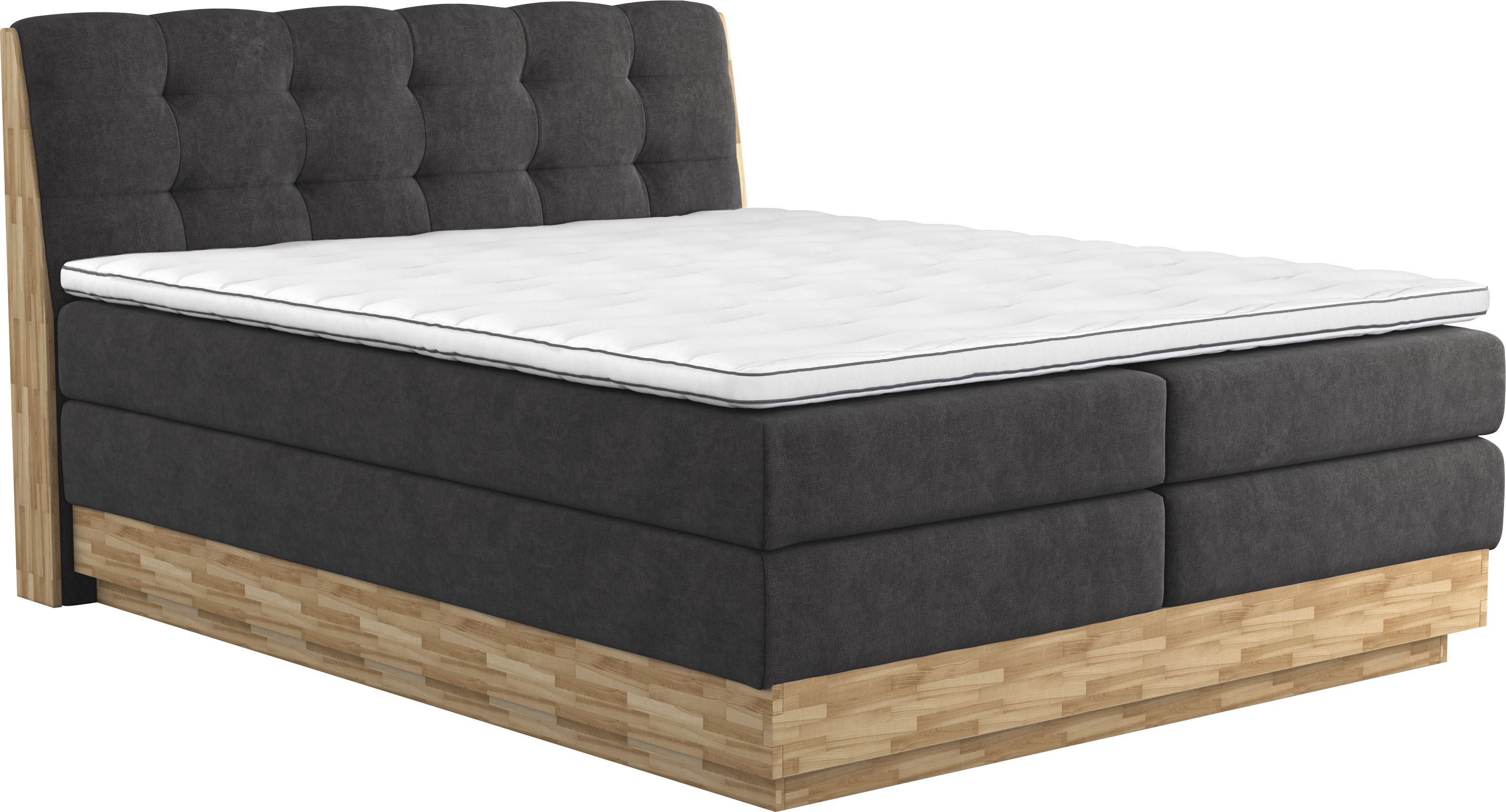 Home affaire "Naome" Boxspringbett, Inklusive Topper