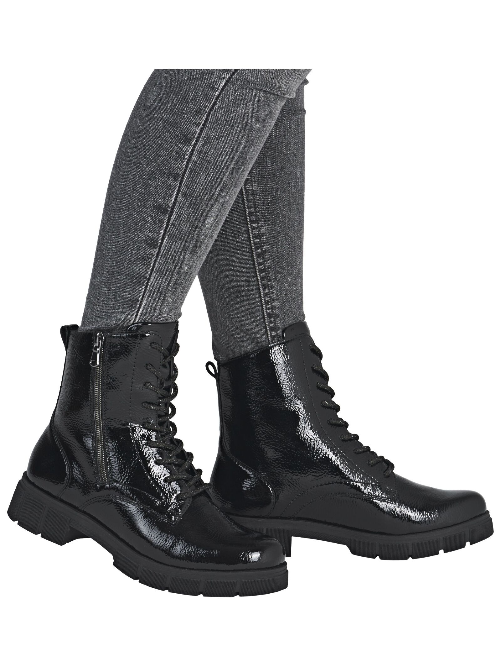 Thumbnail - Remonte Schnürstiefelette "Remonte Stiefelette Lederimitat"