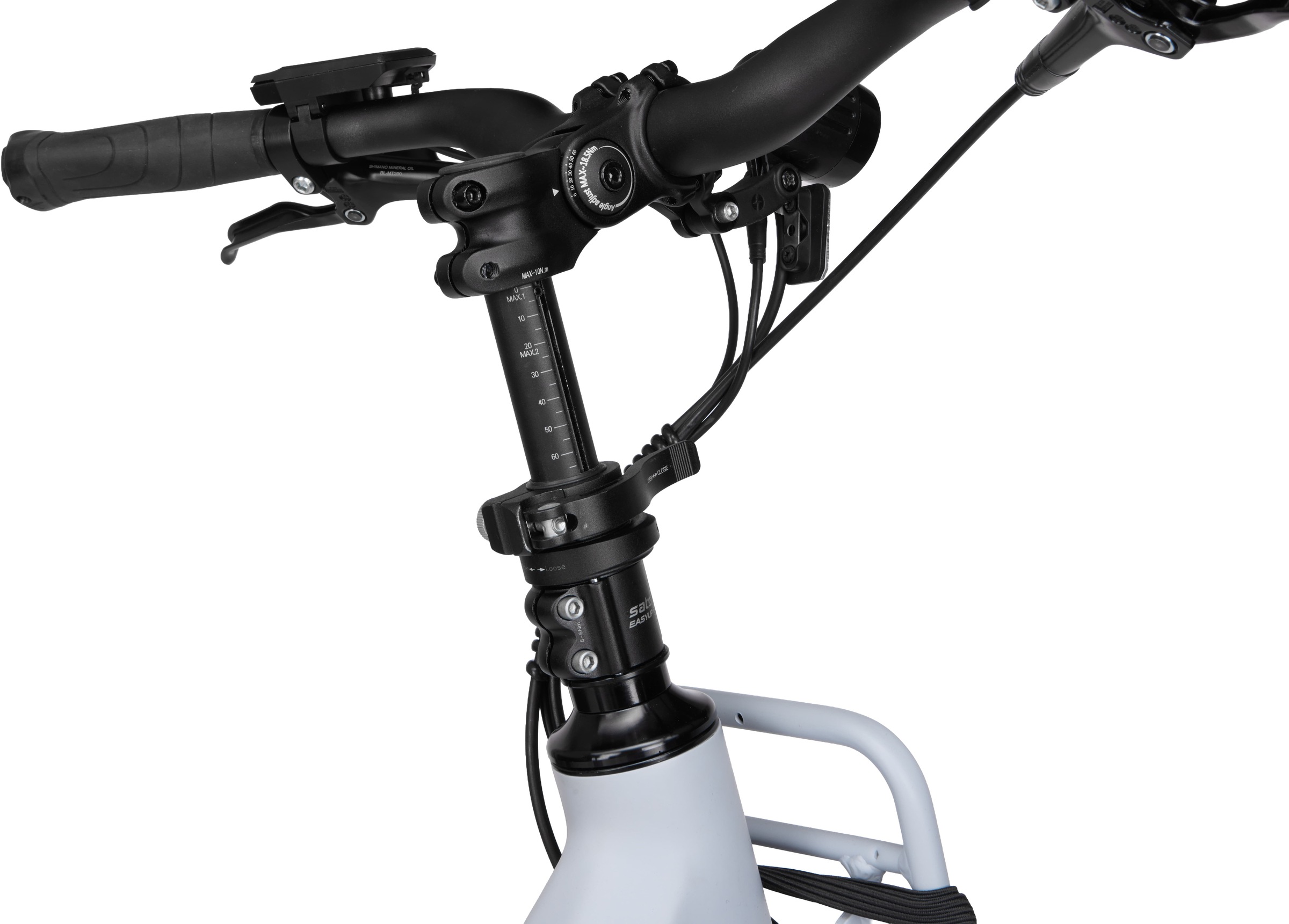 Vaun »VAUN Compact New Gen-Cityrad« Heckmotor 250 W (mit integr. Akku), Elektrofahrrad für Alltag und Einkauf