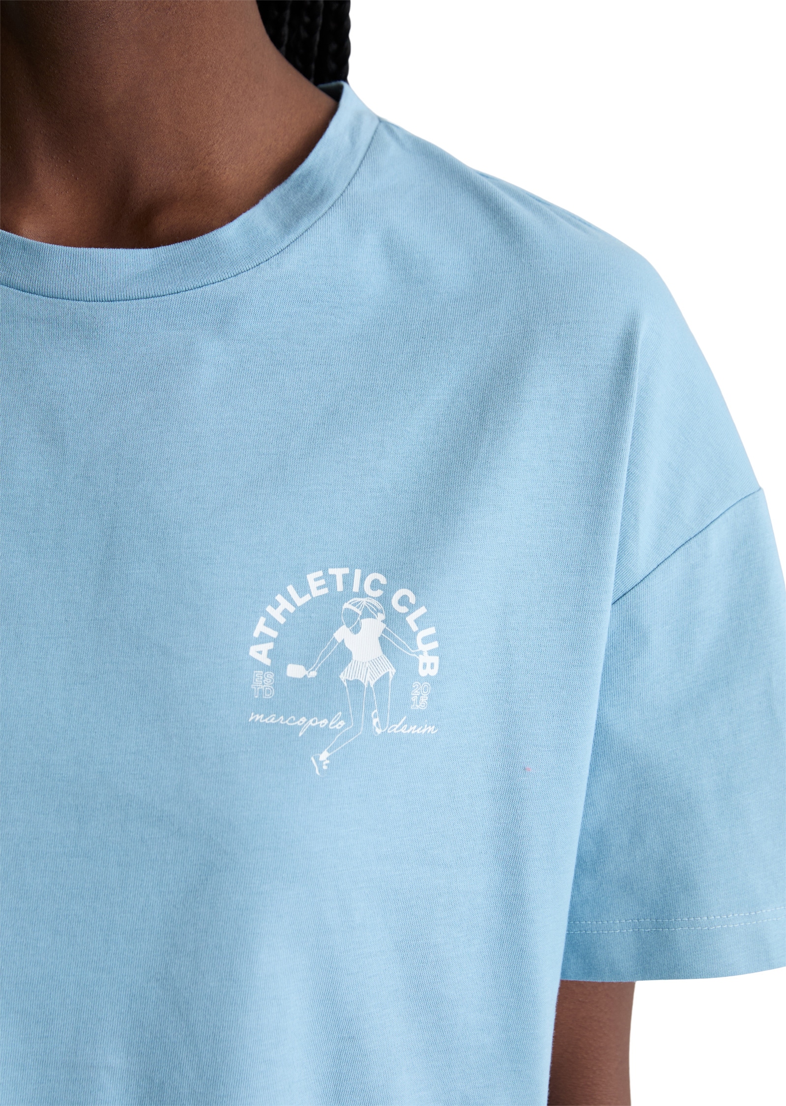 Marc O'Polo DENIM T-Shirt »aus Basic Single Jersey«