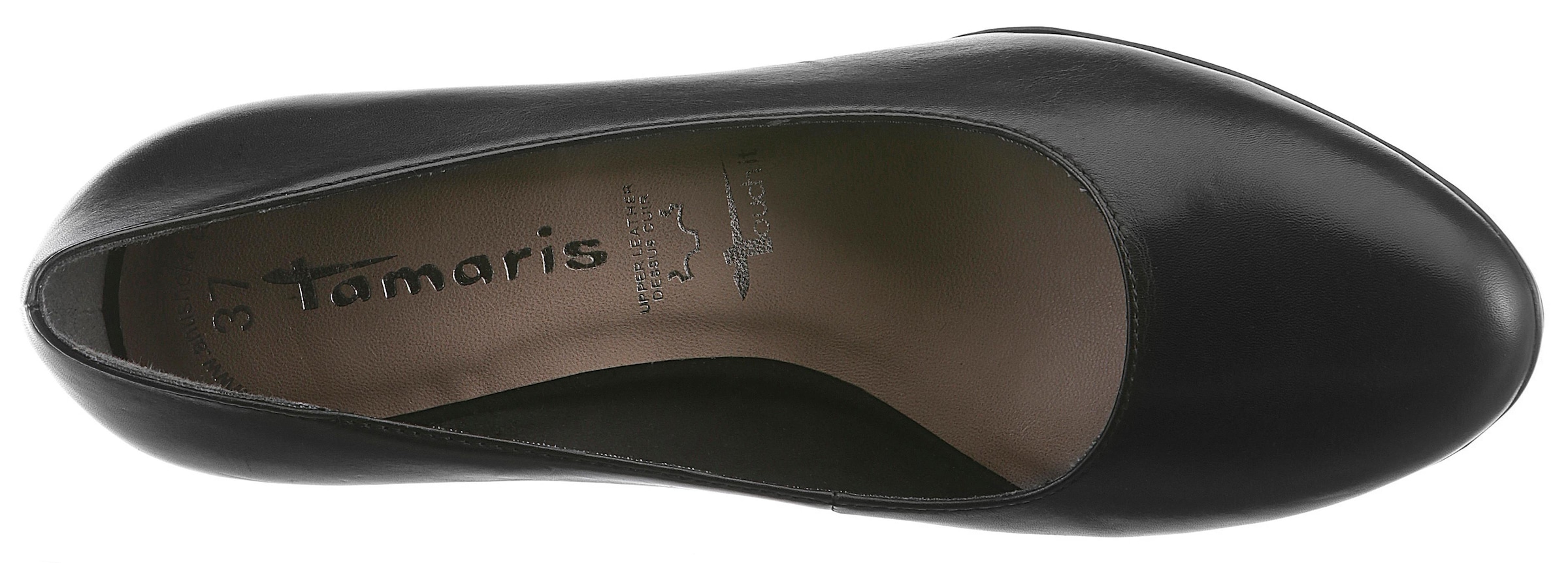 Tamaris Pumps, Abendschuh, Festtagsschuh, Trichterabsatz, in klassischer Linie
